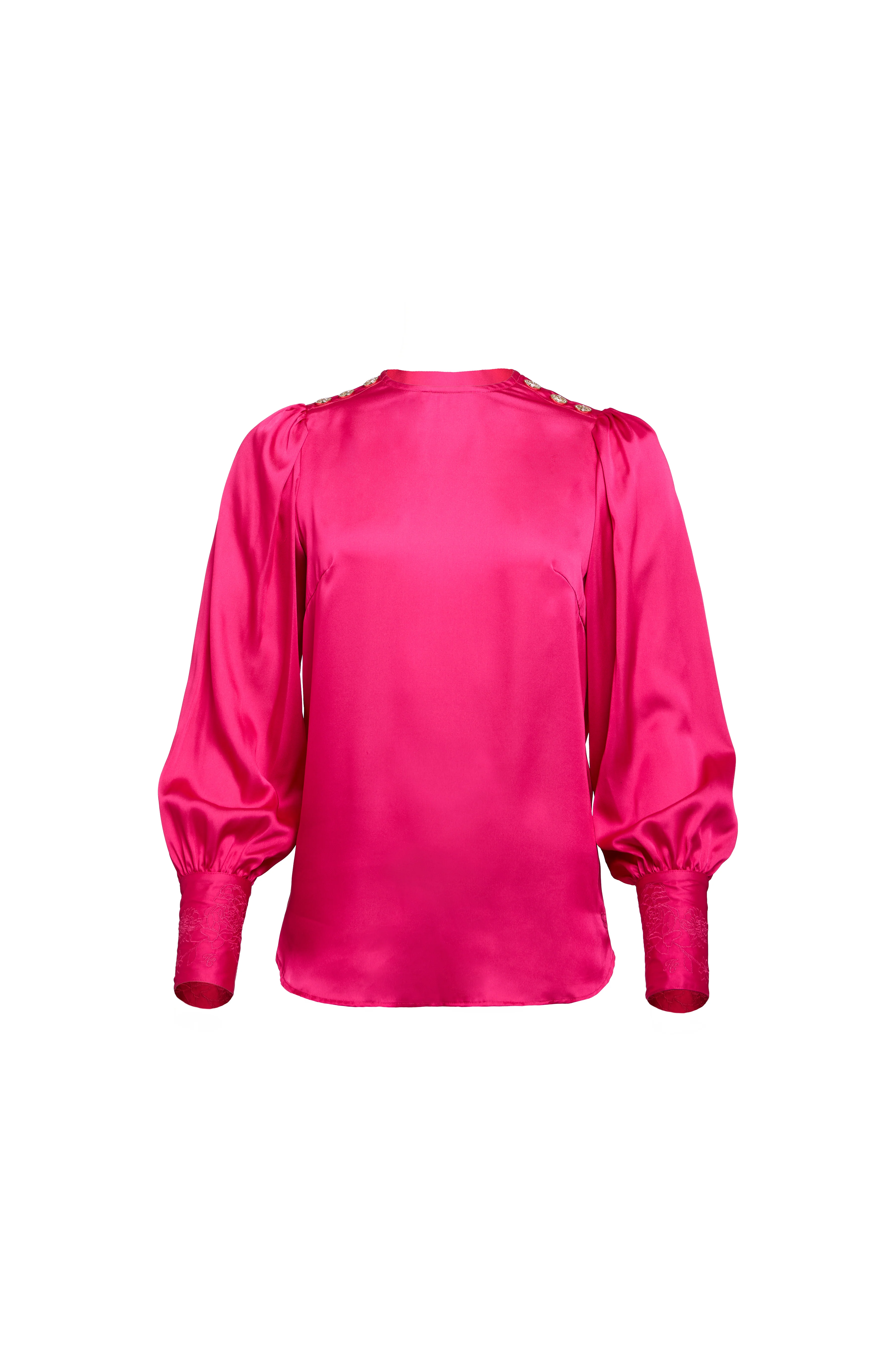 Carmen Blouse (Hot Pink) - Image 4