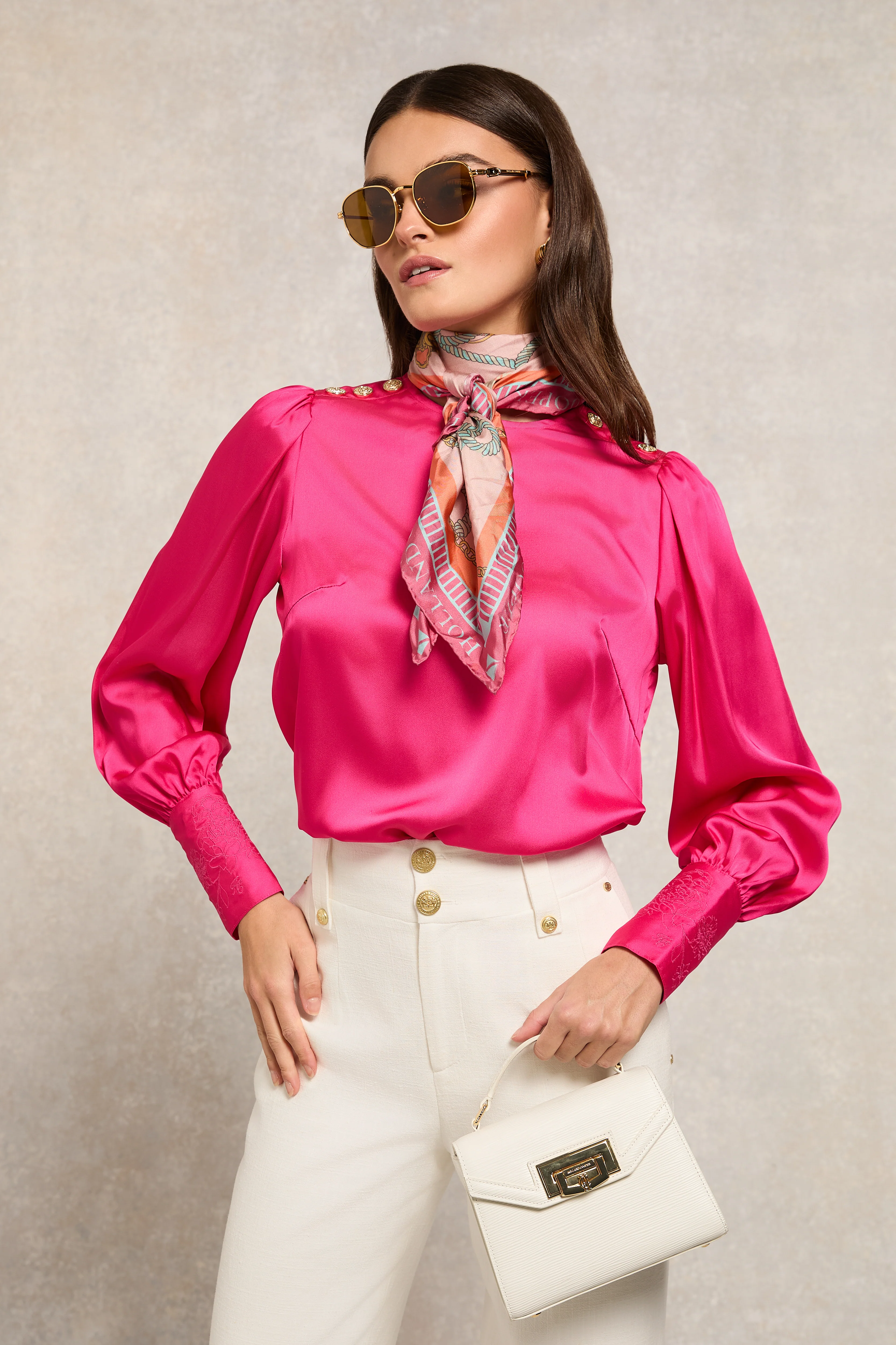 Carmen Blouse (Hot Pink) - Image 6