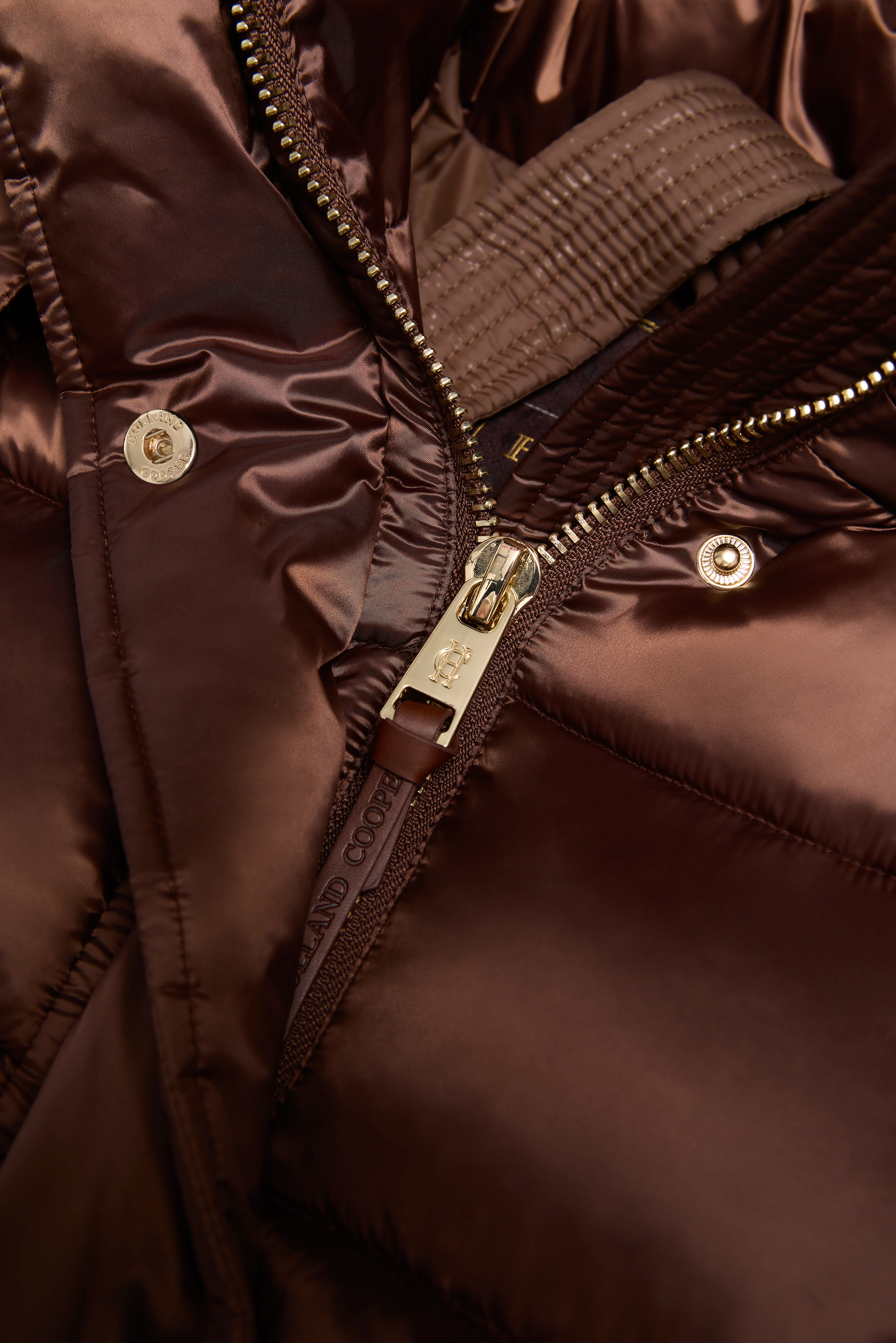 Carrington Longline Coat (Walnut) - Image 8