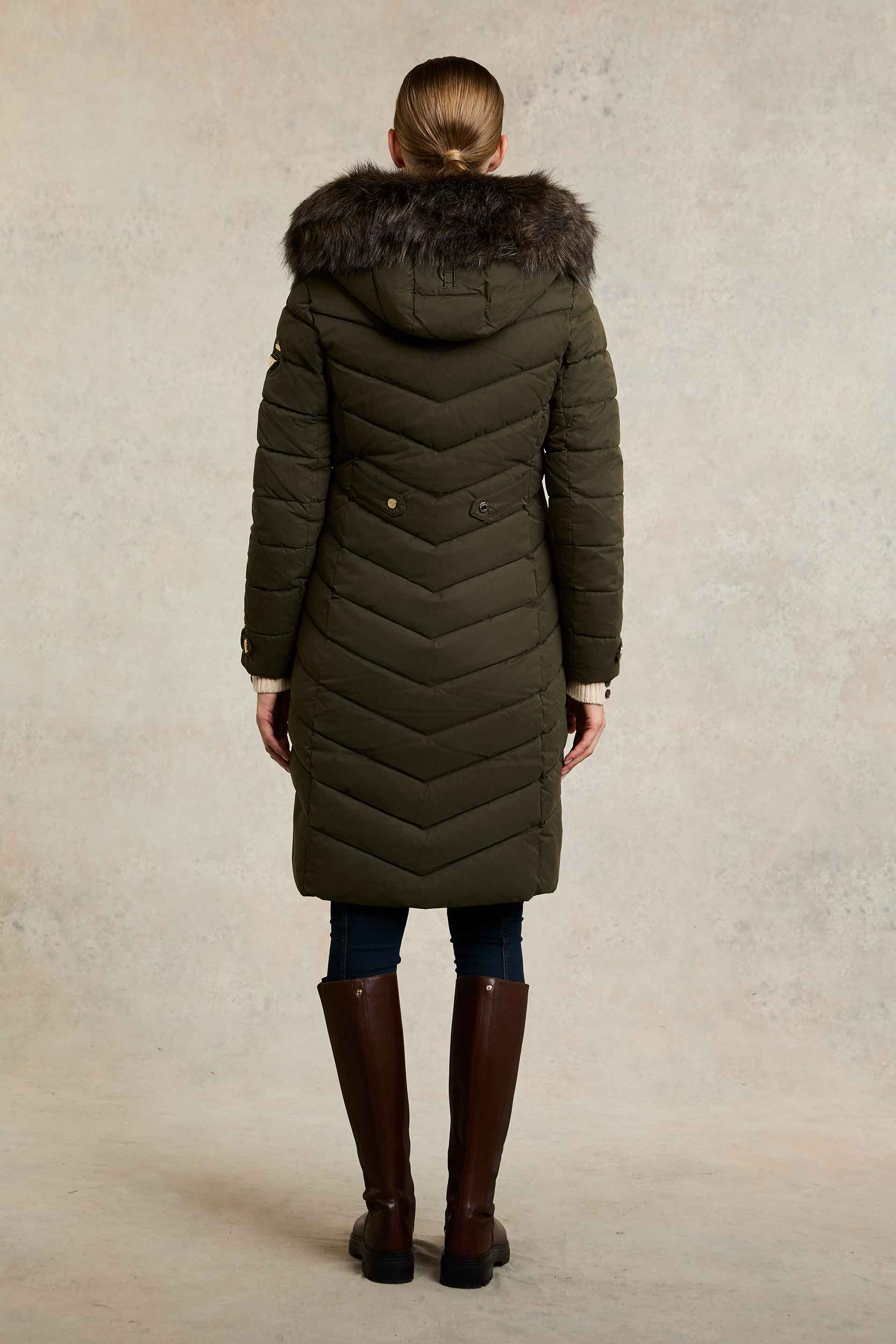 Chamonix Coat (Khaki) - Image 6