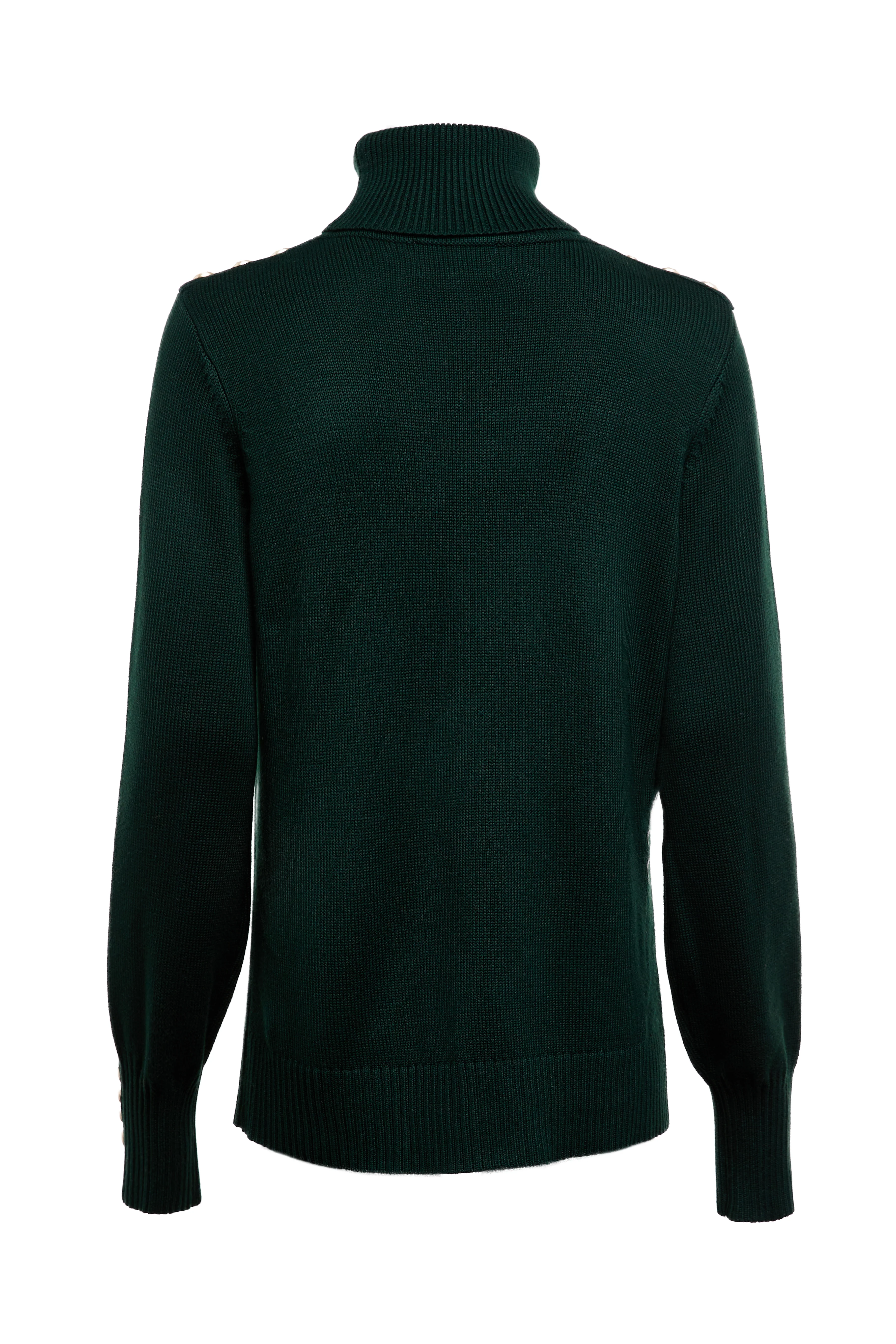 Chamonix Roll Neck Knit (Emerald) - Image 4
