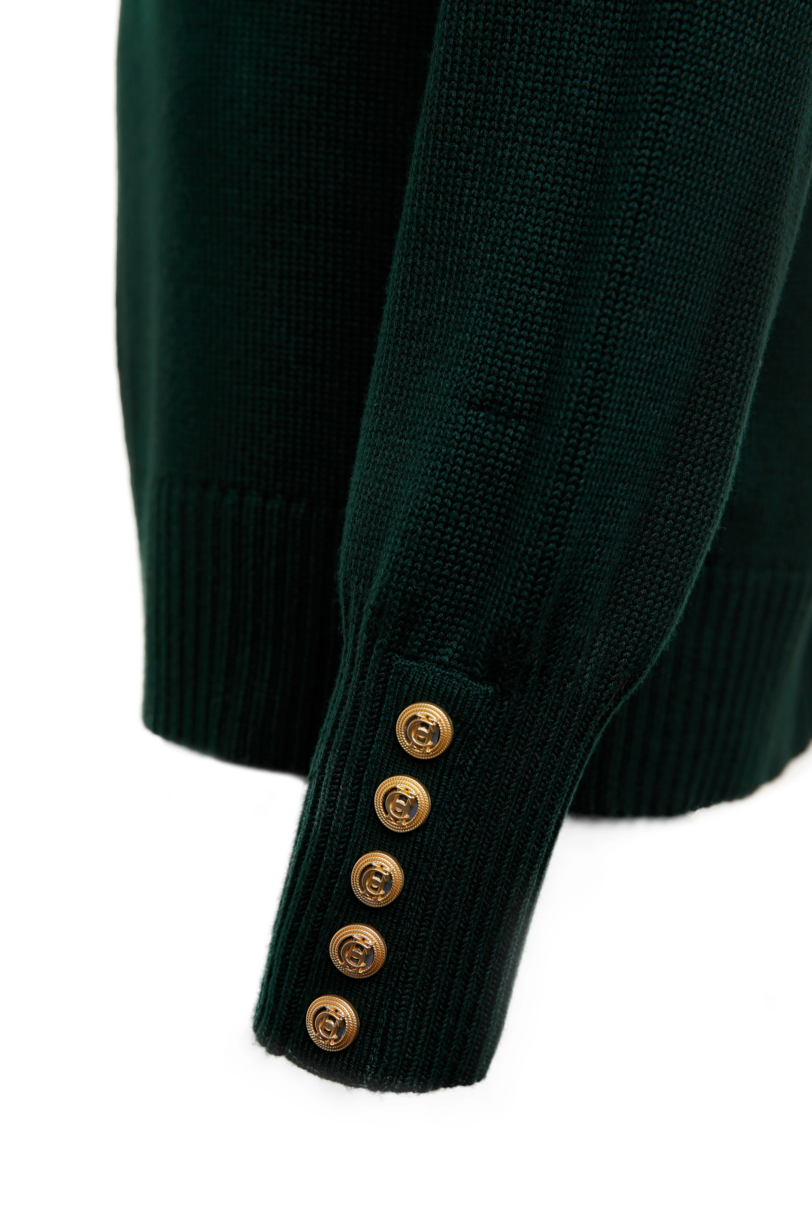 Chamonix Roll Neck Knit (Emerald) - Image 6