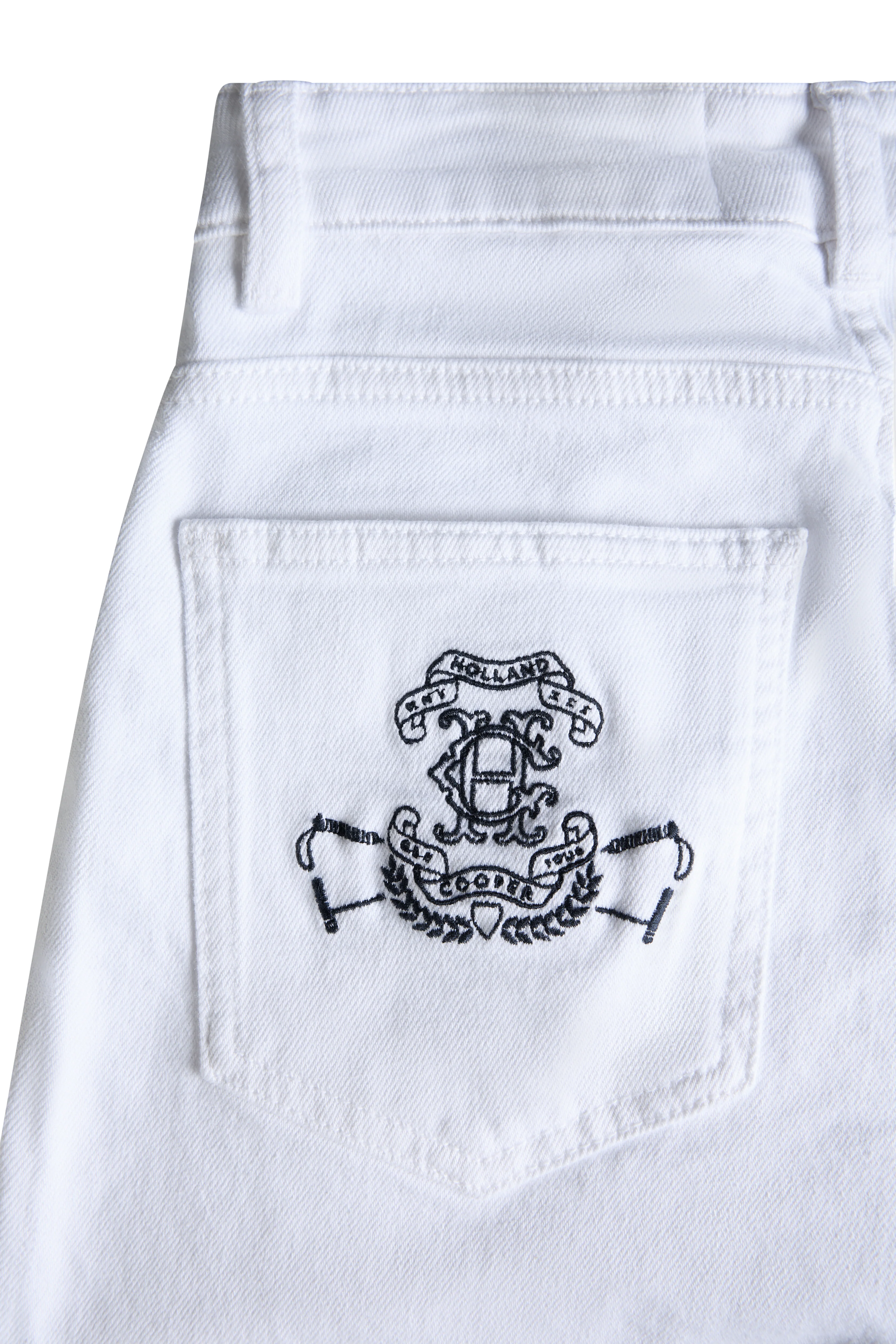 Chantilly Slim Jean (White) - Image 8