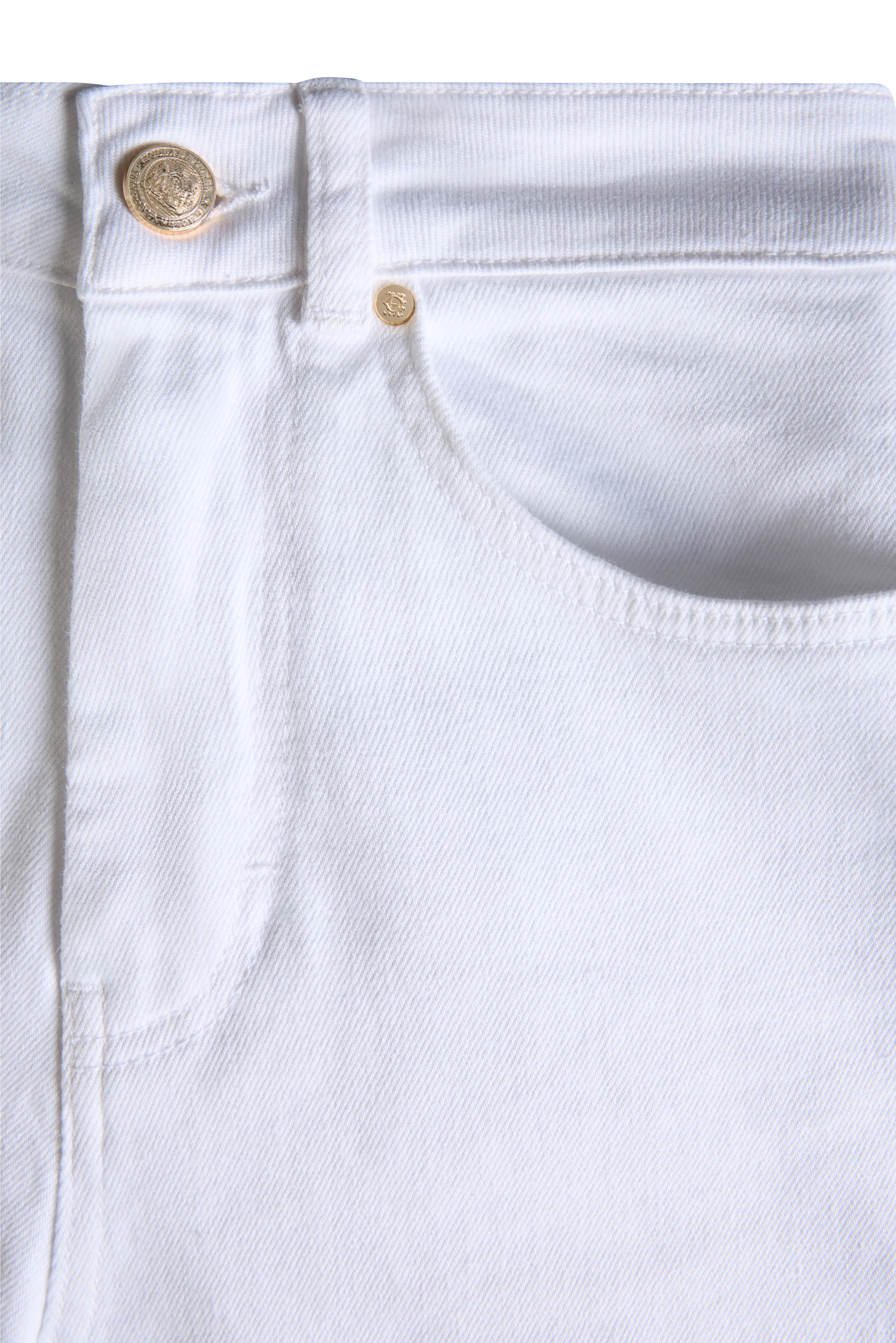 Chantilly Slim Jean (White) - Image 9