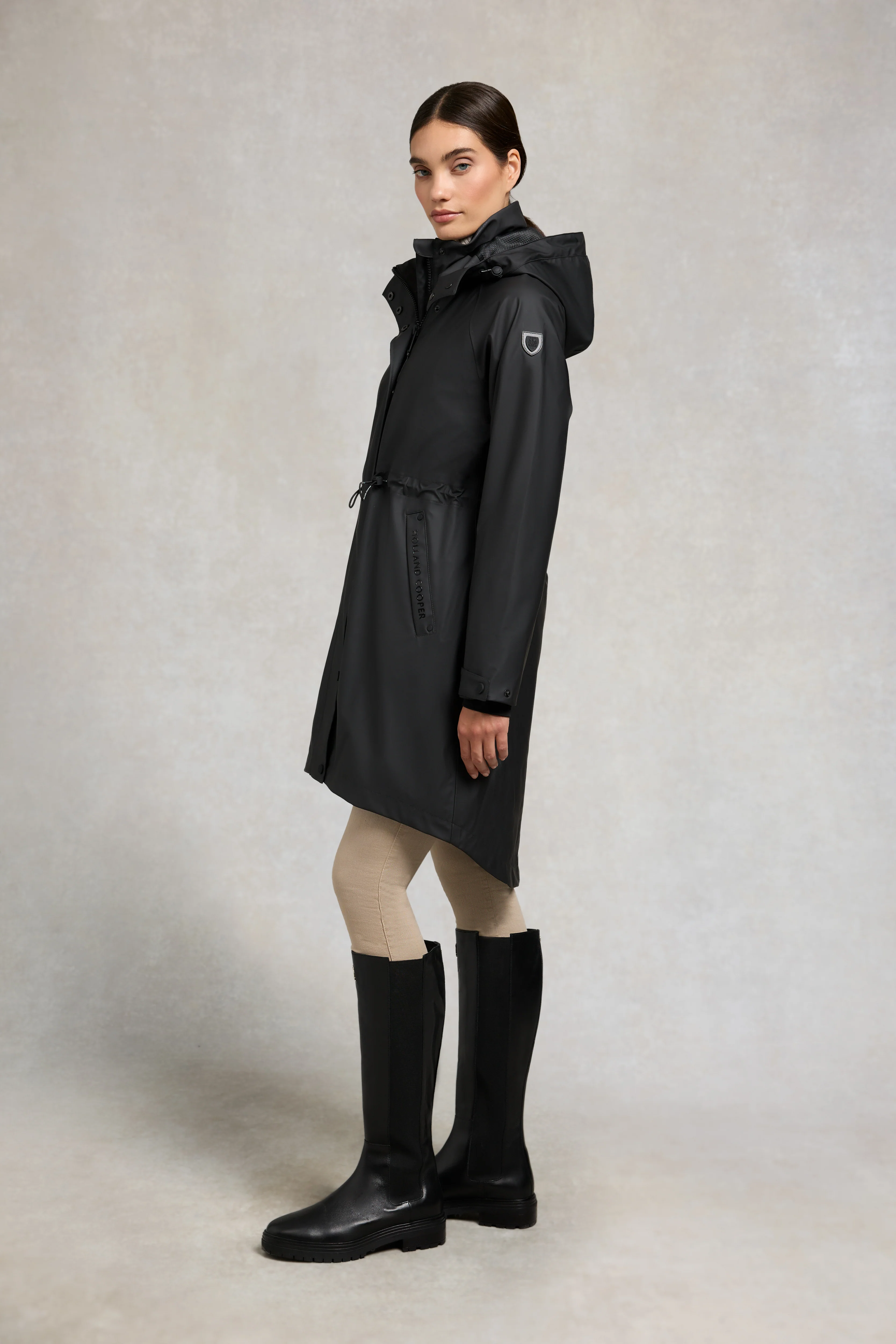 Chartwell Rain Parka (Black) - Image 2