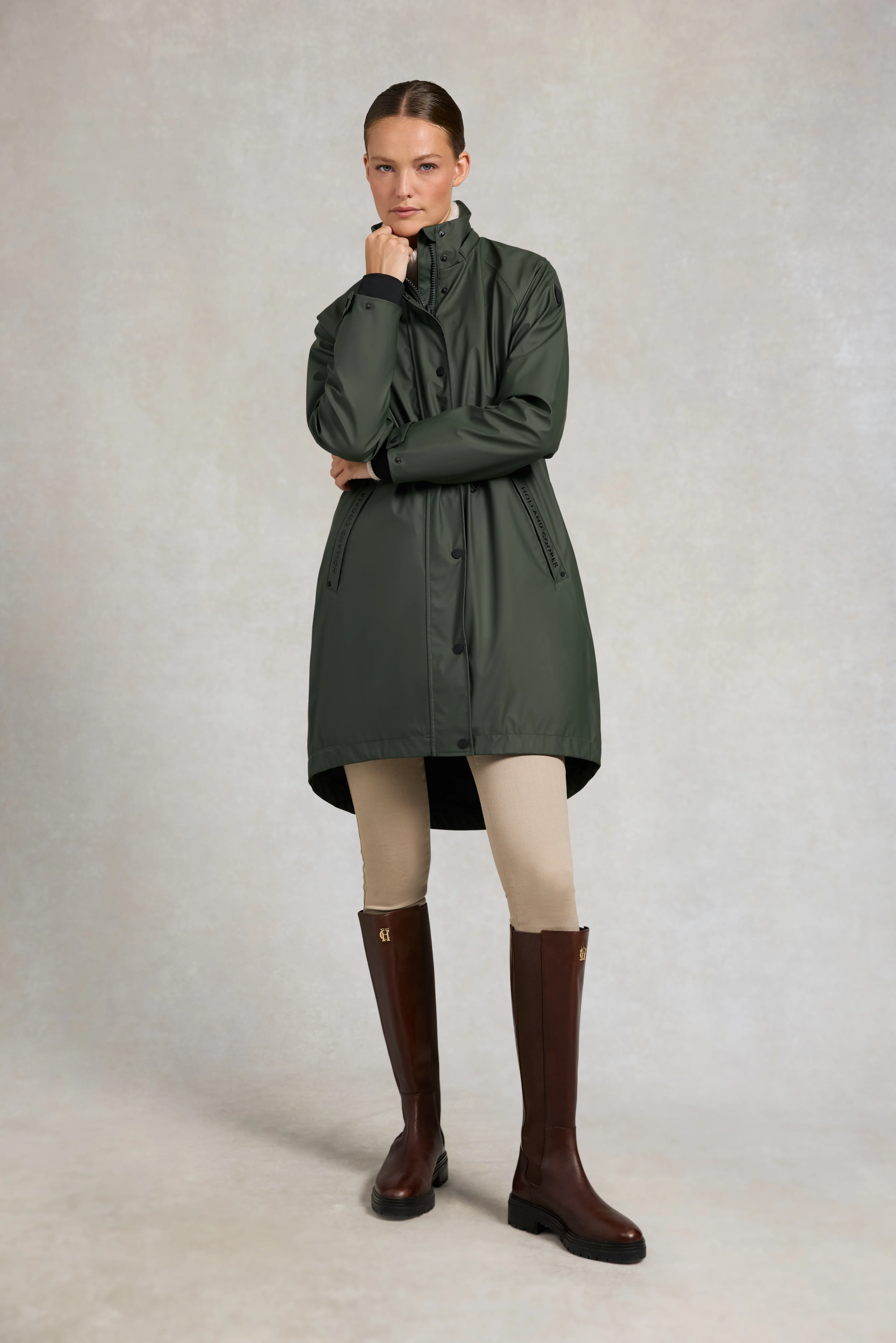 Chartwell Rain Parka (Evergreen) - Image 3