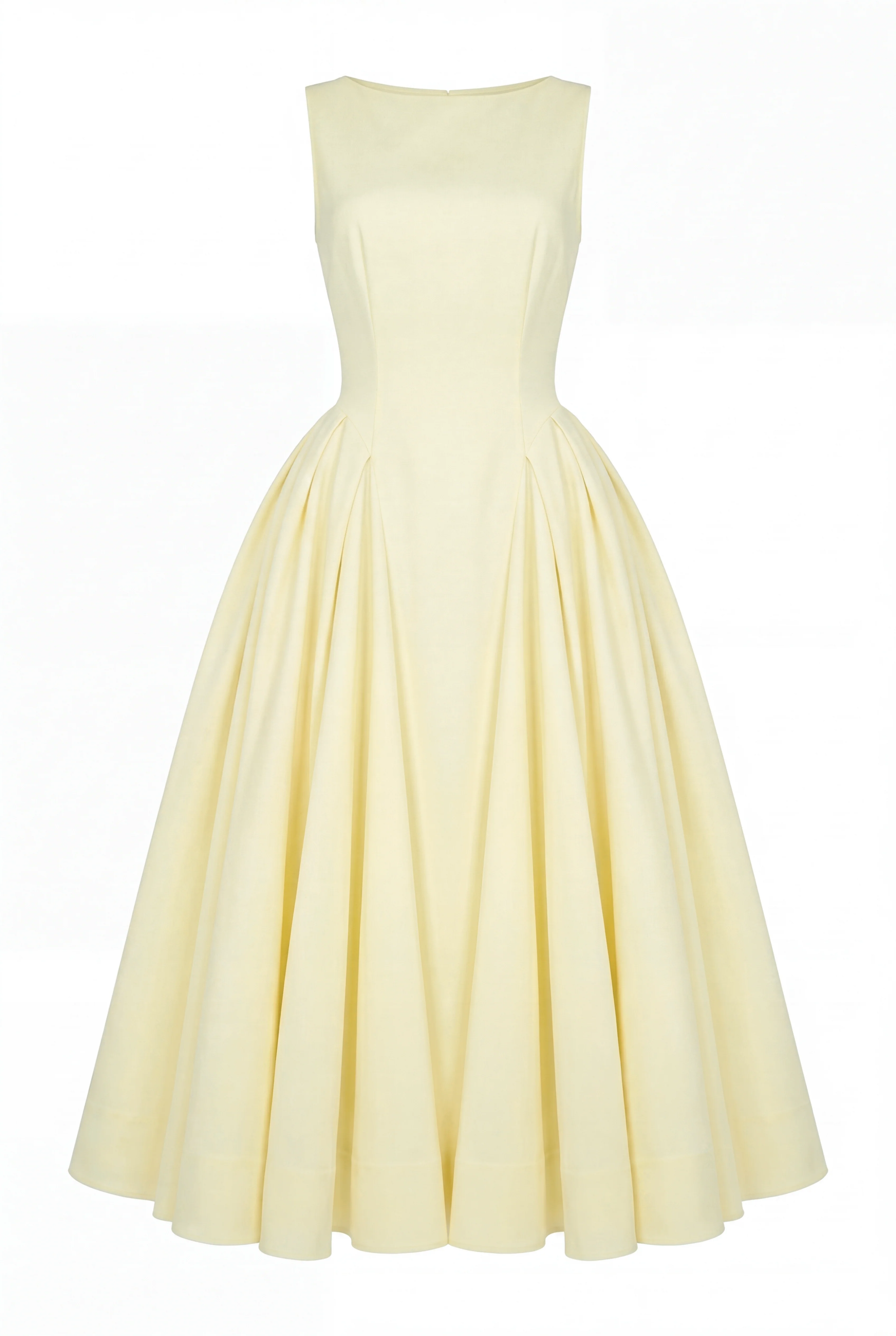 Chatsworth Woven Dress (Lemon) - Image 8