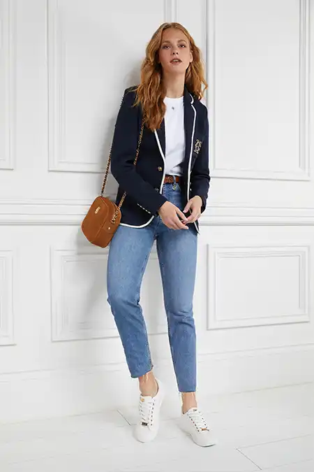 Chelsea Court Trainer (White) - Image 6