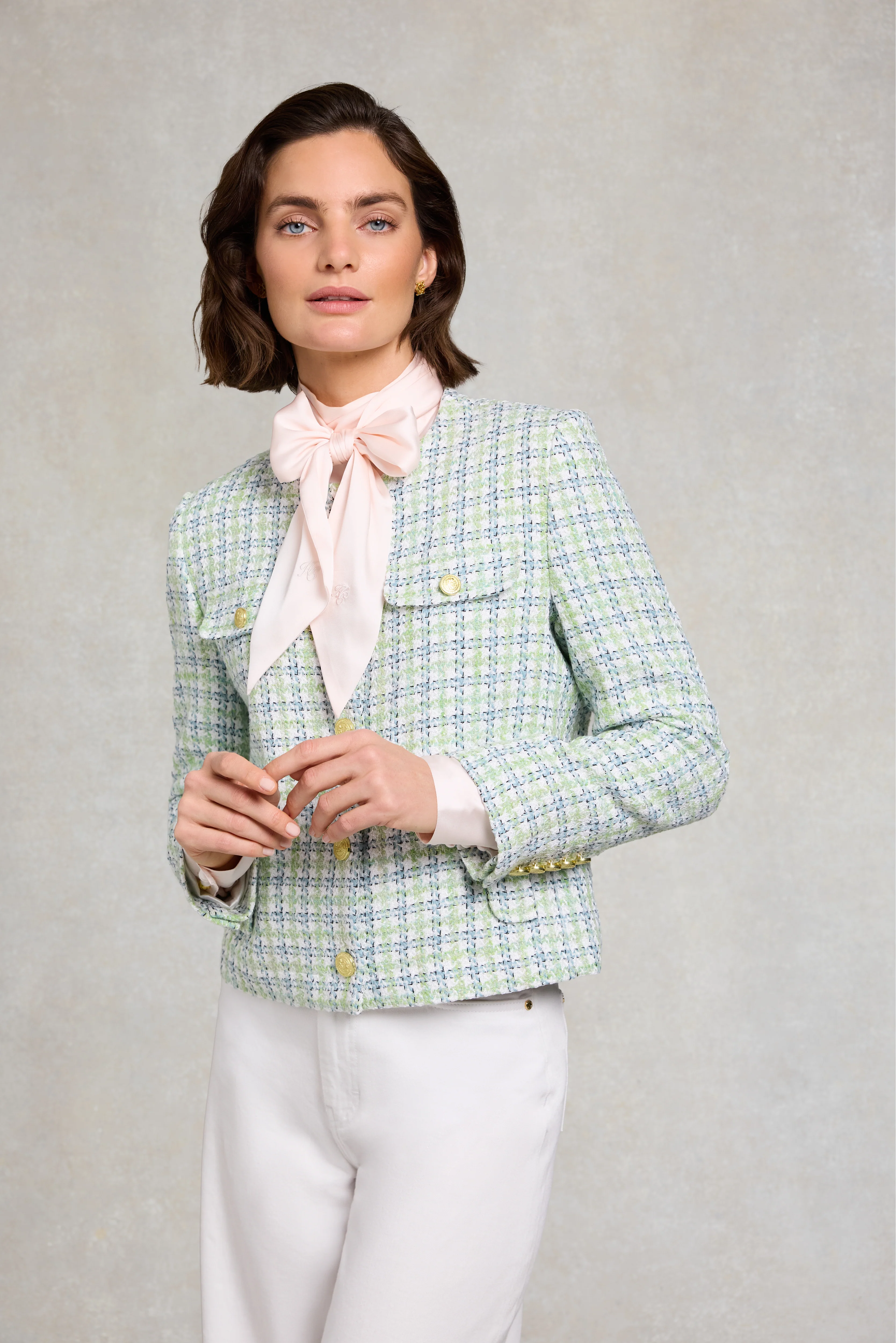 Chelsea Jacket (Darwin Green Boucle)