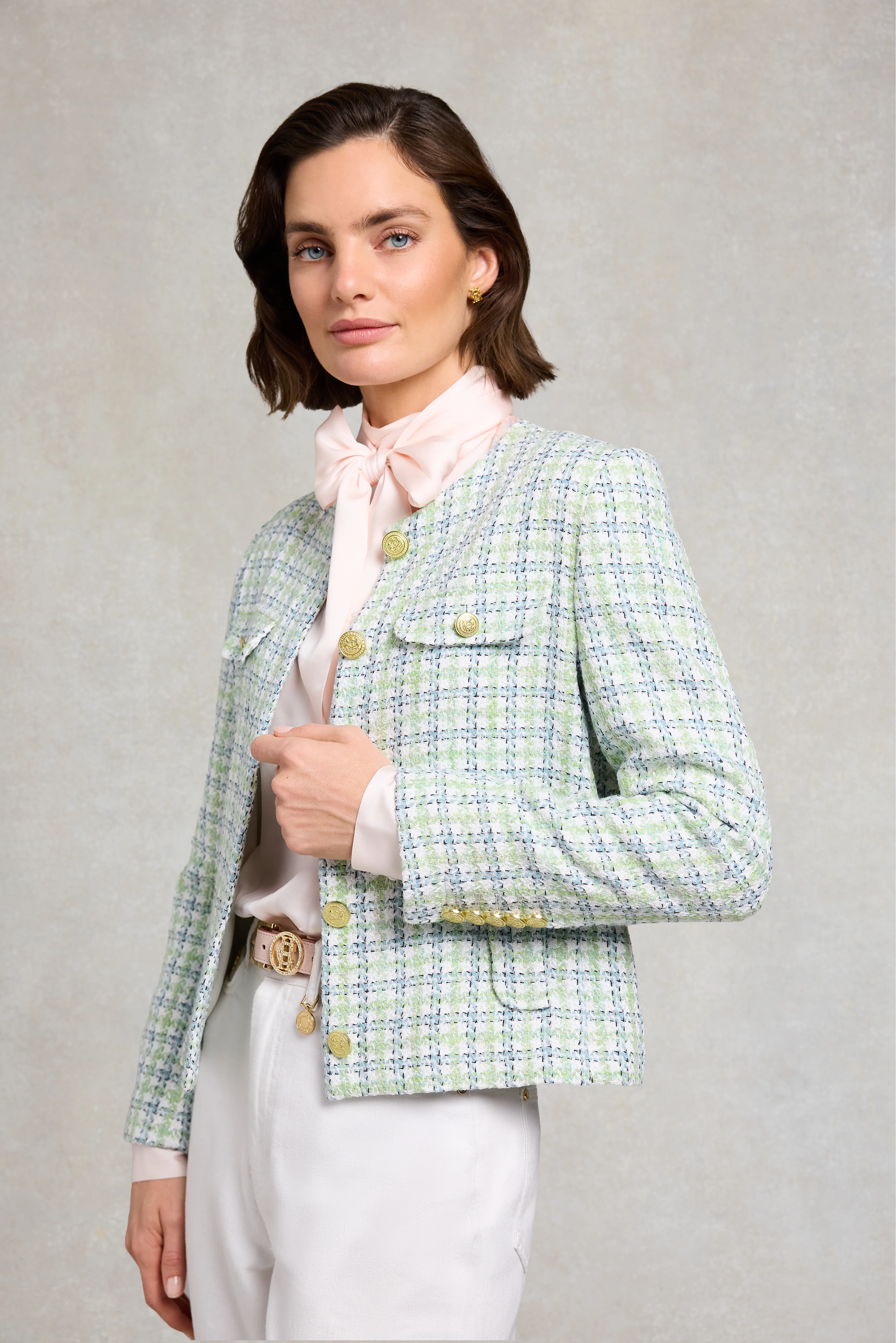 Chelsea Jacket (Darwin Green Boucle) - Image 2