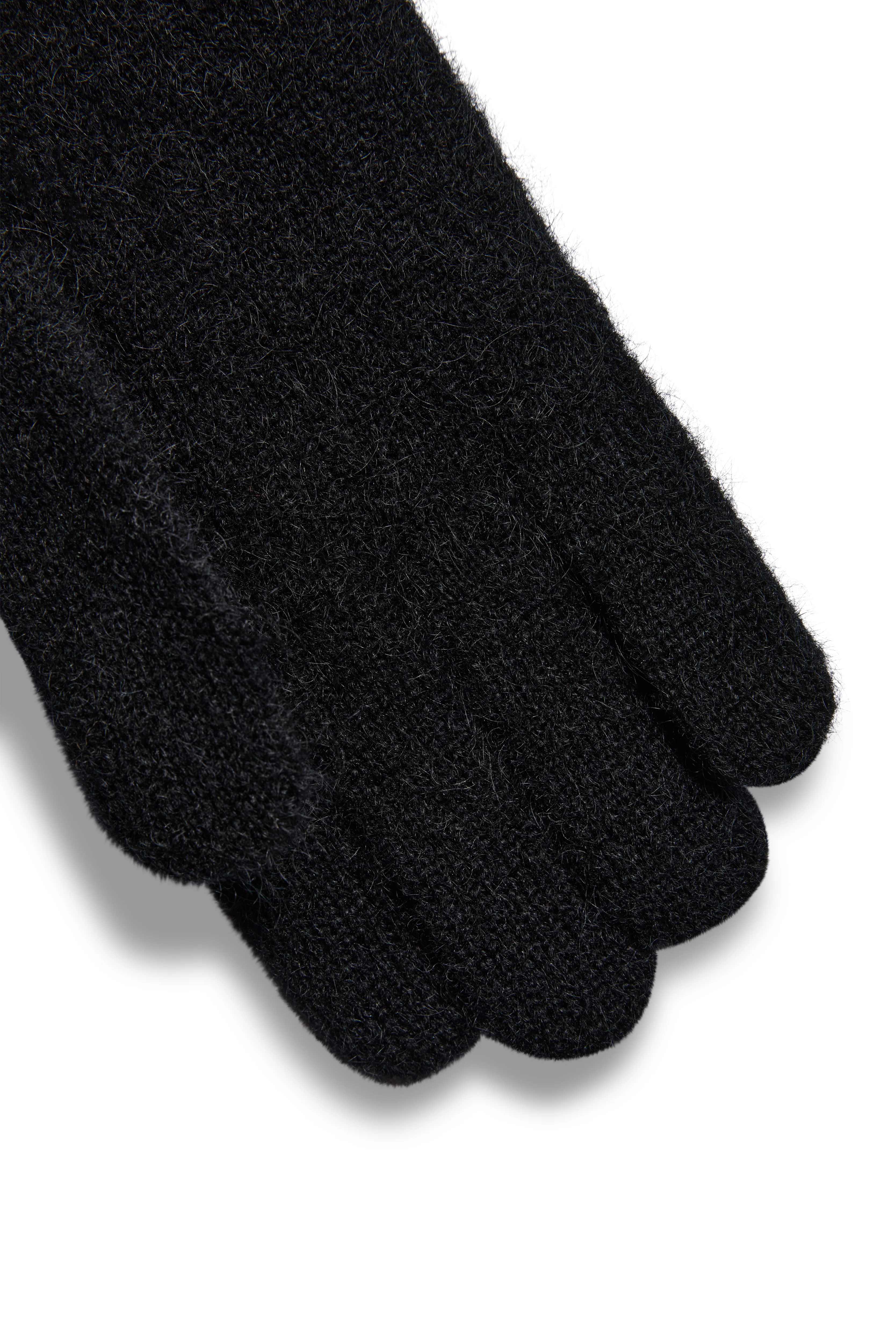 Chelsea Knitted Gloves (Black) - Image 4