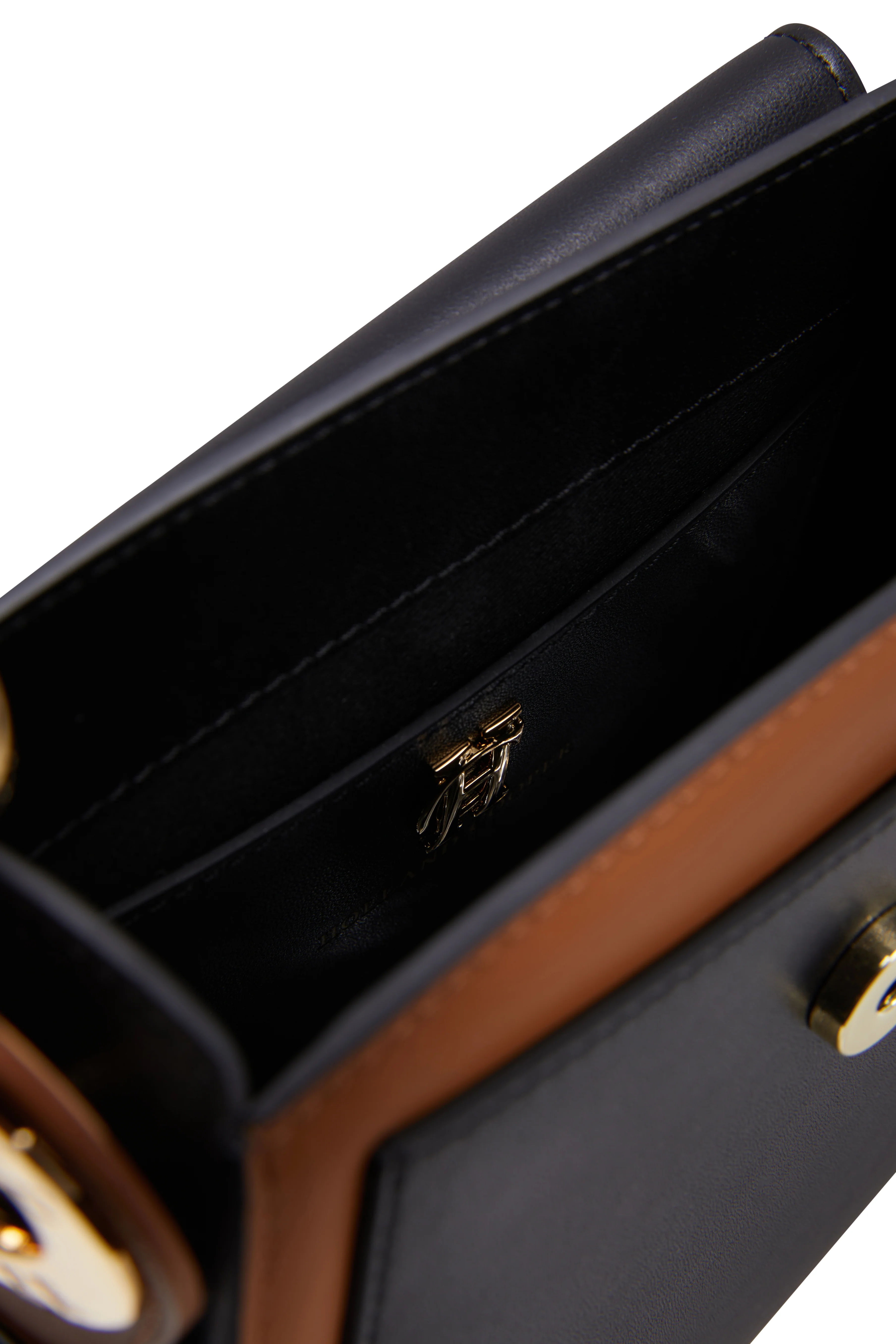 Chelsea Saddle Bag (Black Tan) - Image 5