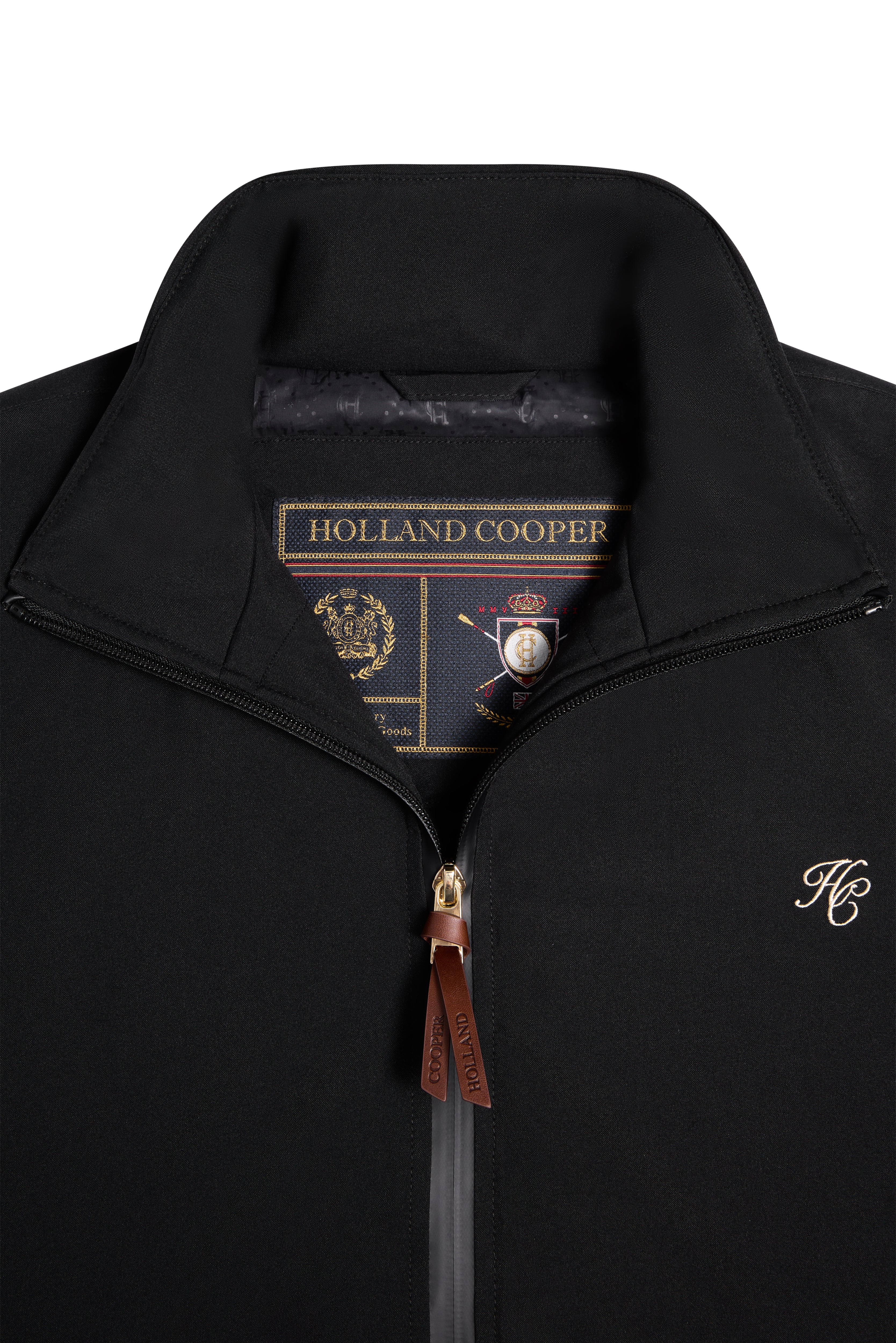 Chiltern Bomber Jacket (Black) - Image 10