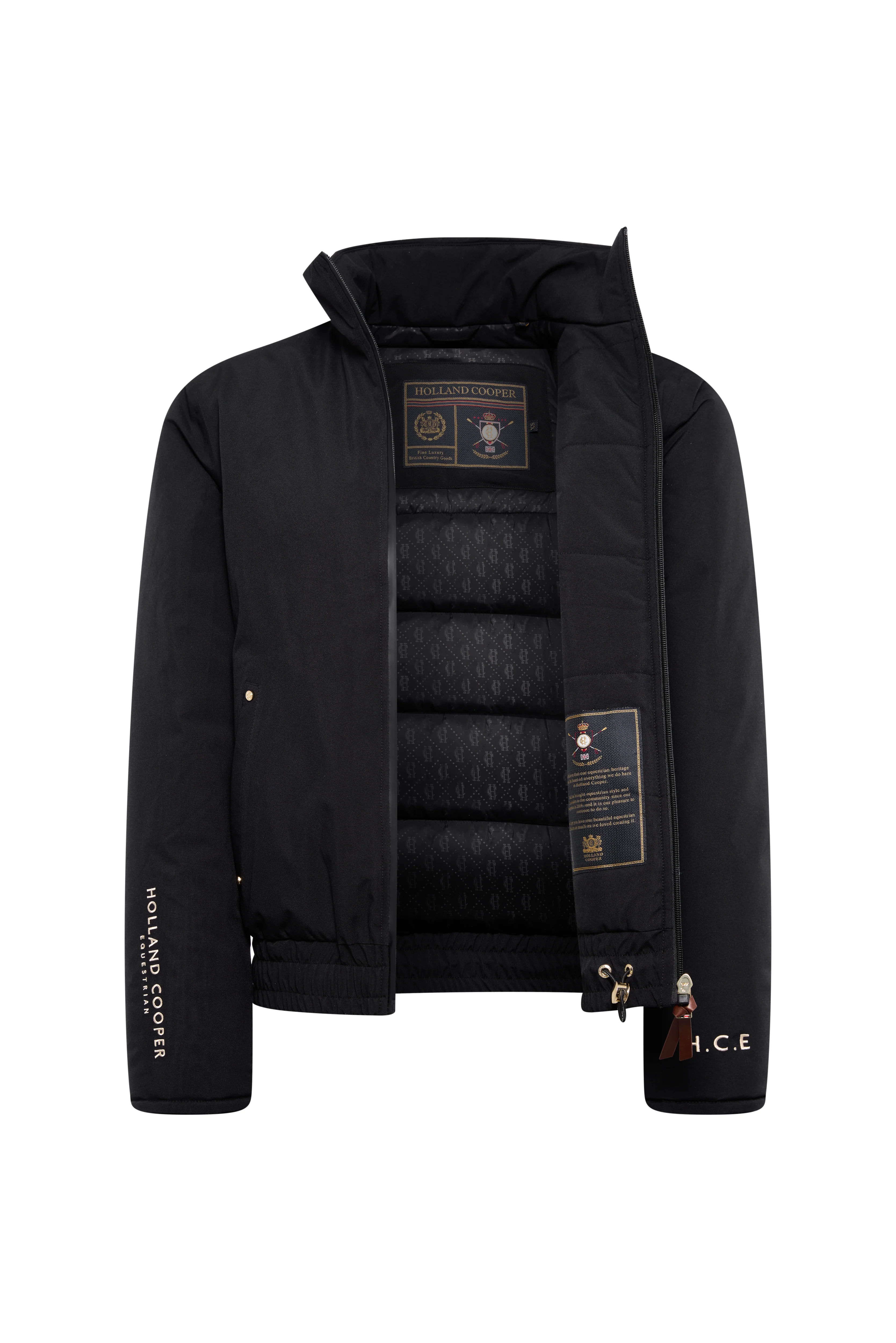 Chiltern Bomber Jacket (Black) - Image 8