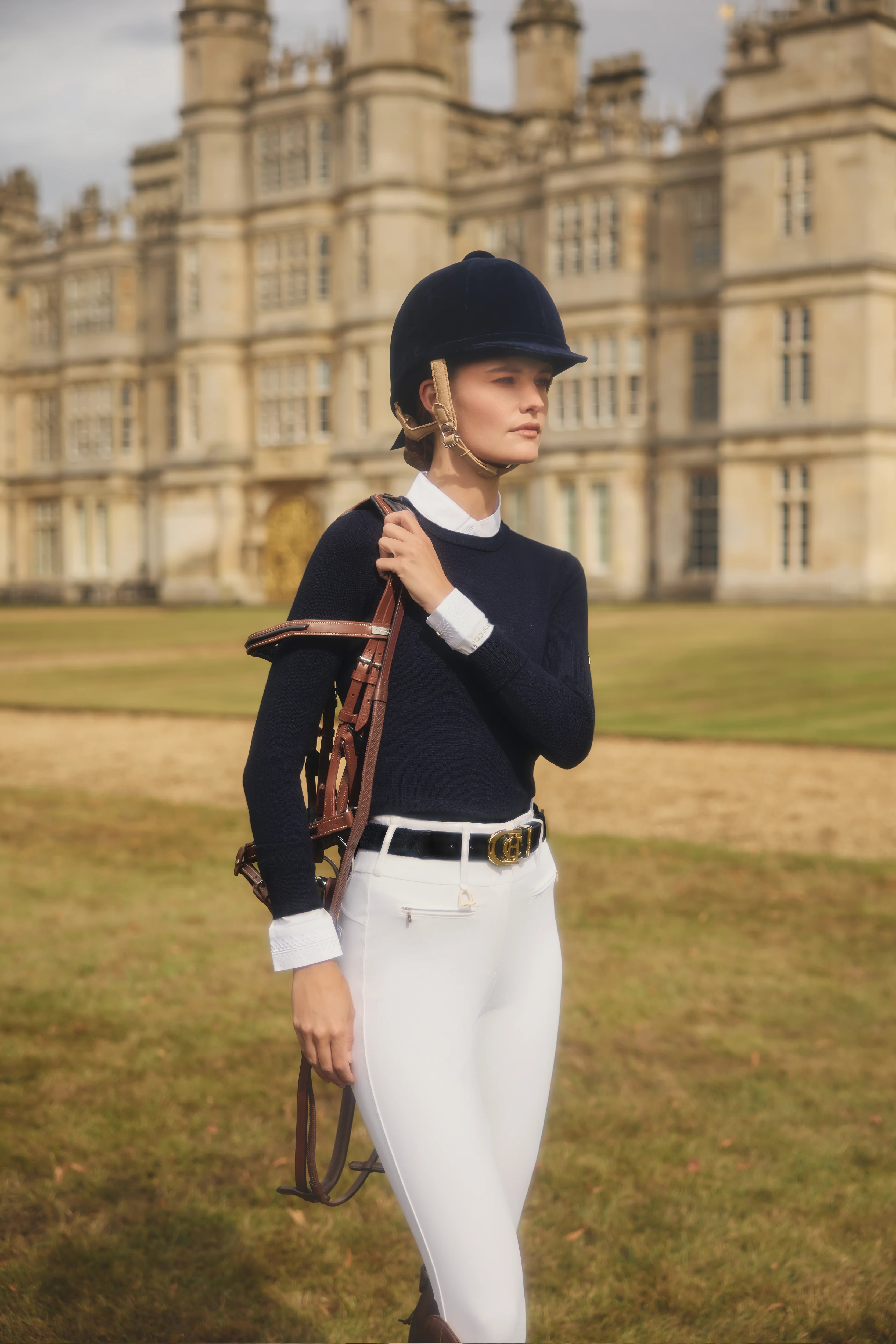 Chiltern Crew Neck Knit (Ink Navy) - Image 3