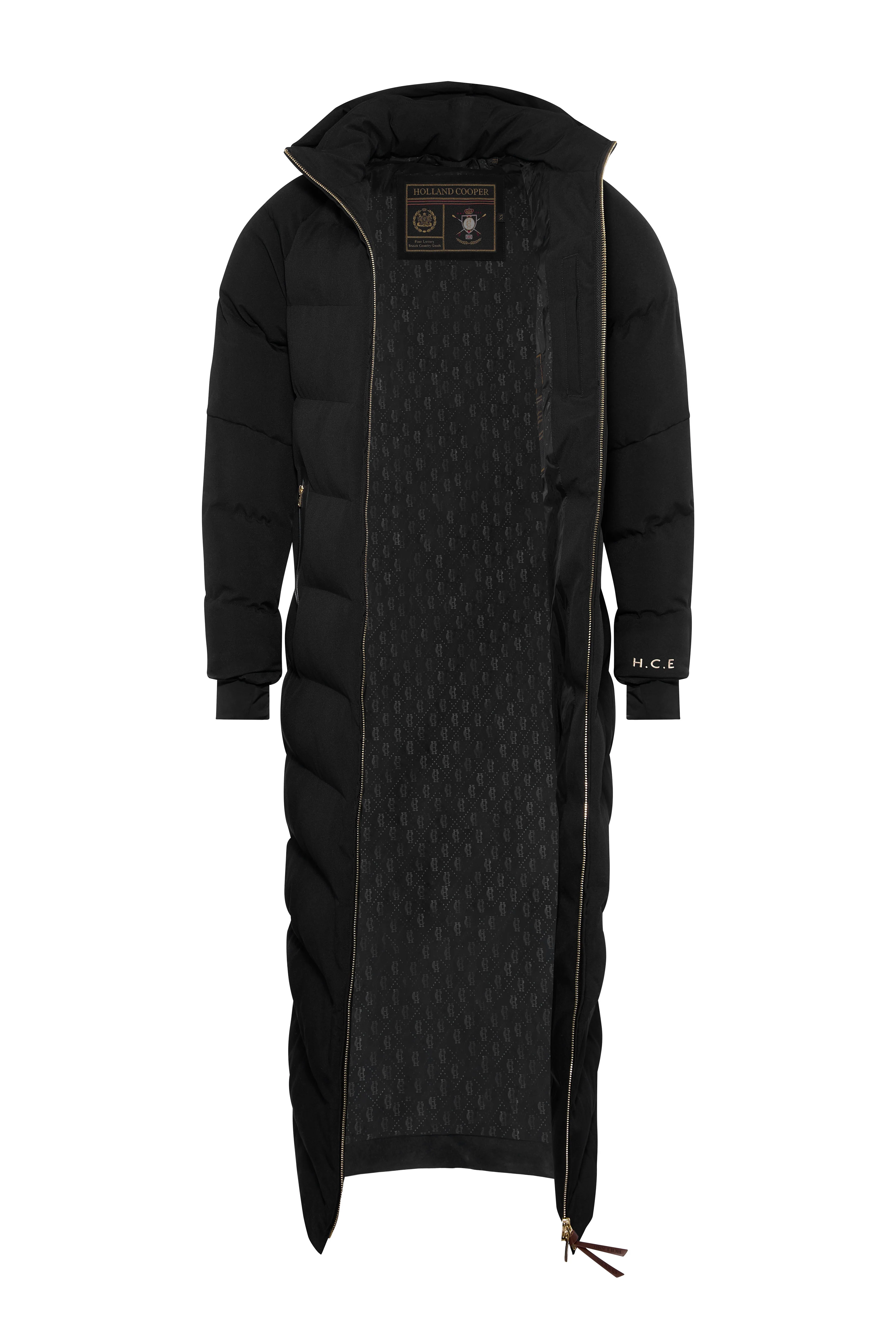 Chiltern Longline Yard Coat (Black) - Image 8