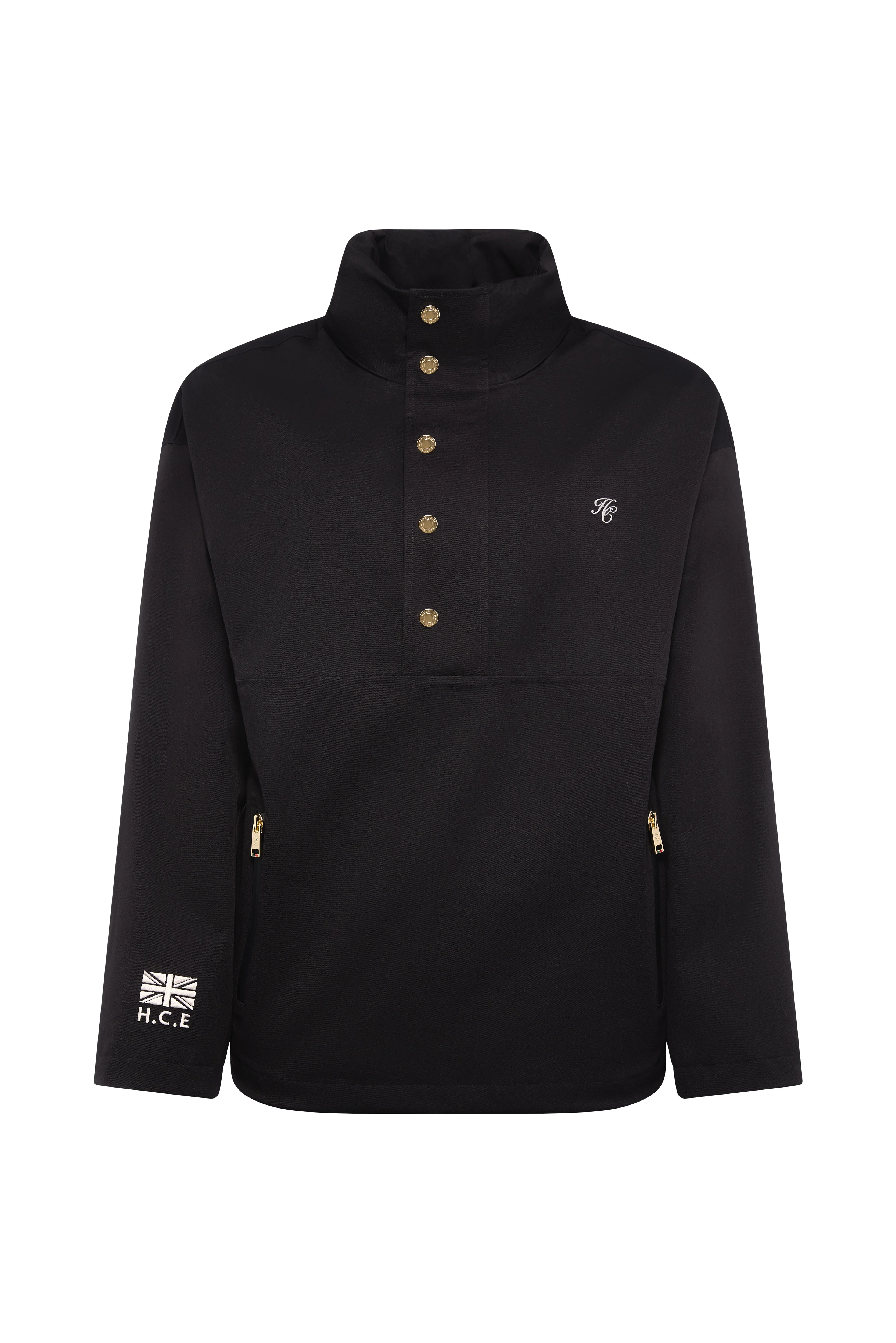 Chiltern Waterproof Quarter Zip Jacket (Black) - Image 4