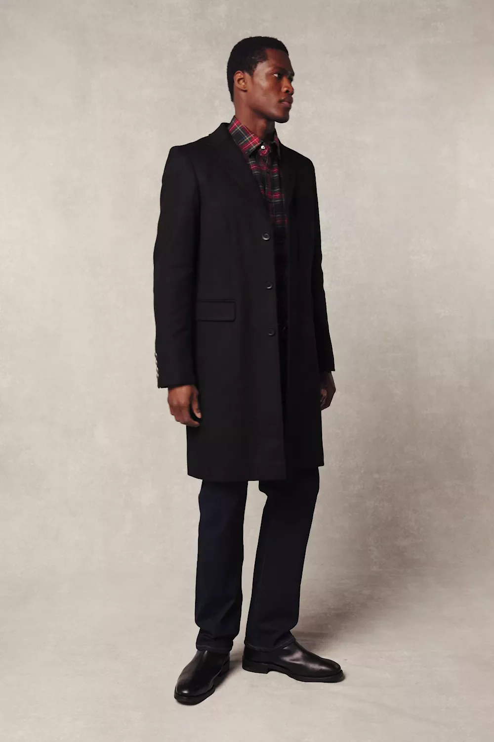 Classic Button Down Shirt (Brushed Sandringham Red) - Image 5