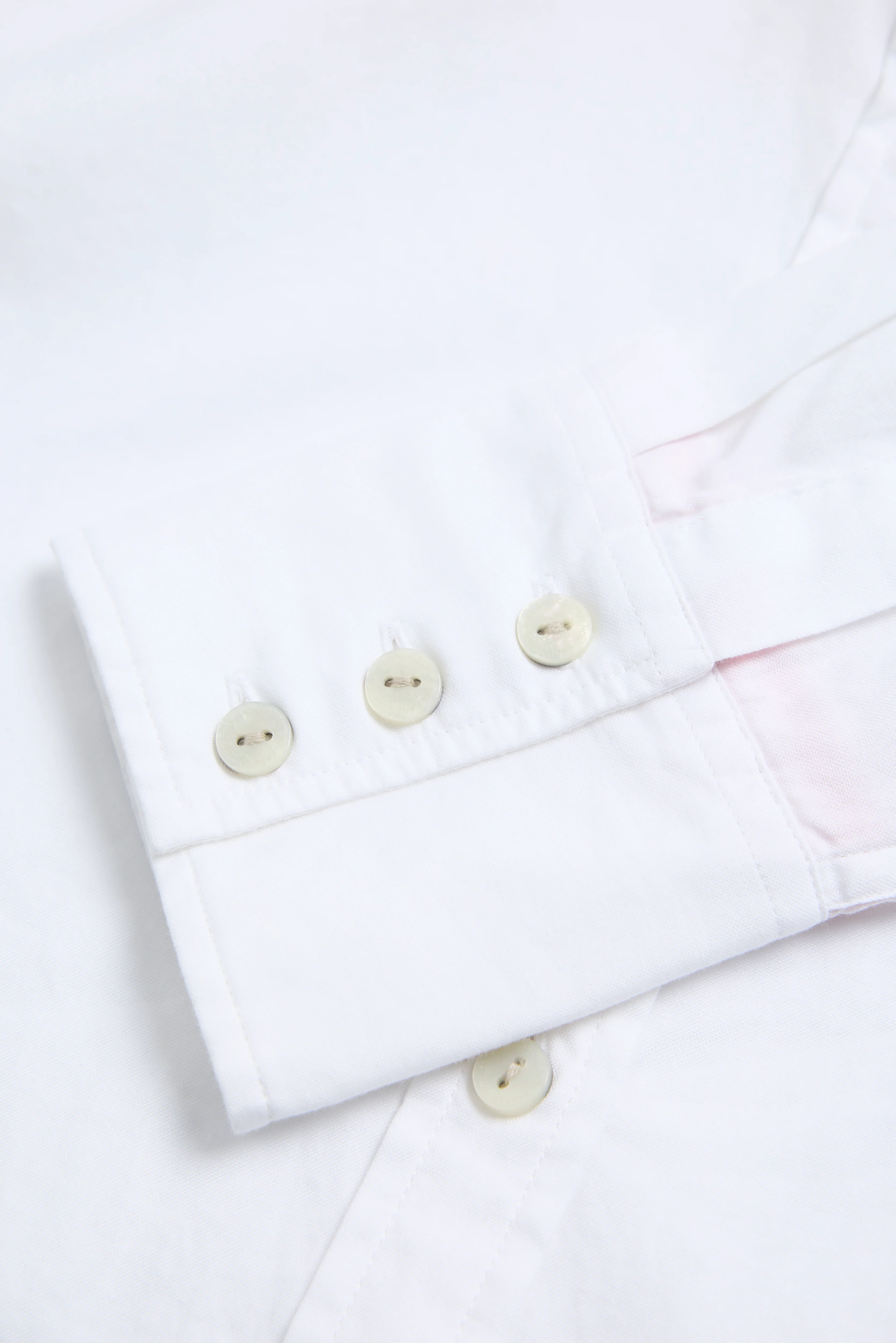Classic Button Down Shirt (White) - Image 9