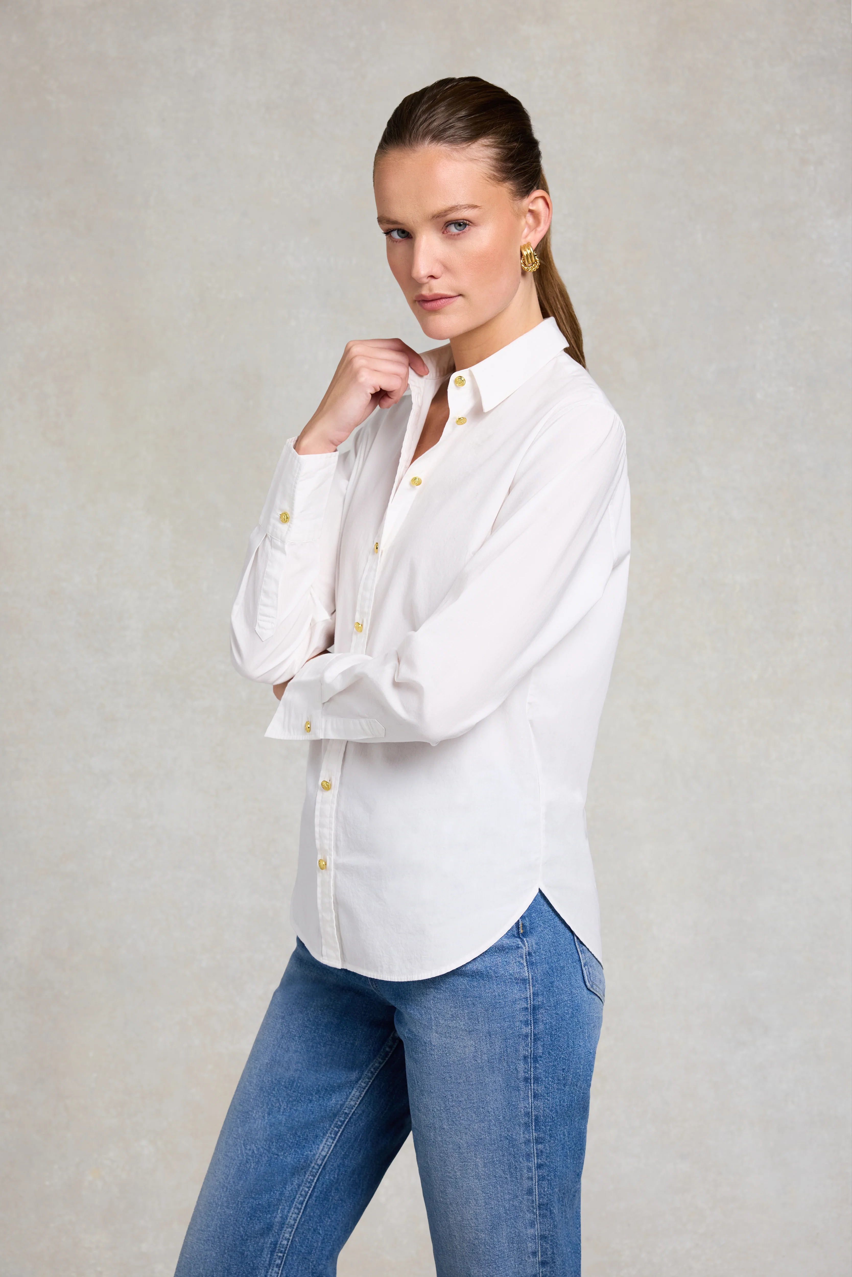 Classic Fit Shirt (White) - Image 4