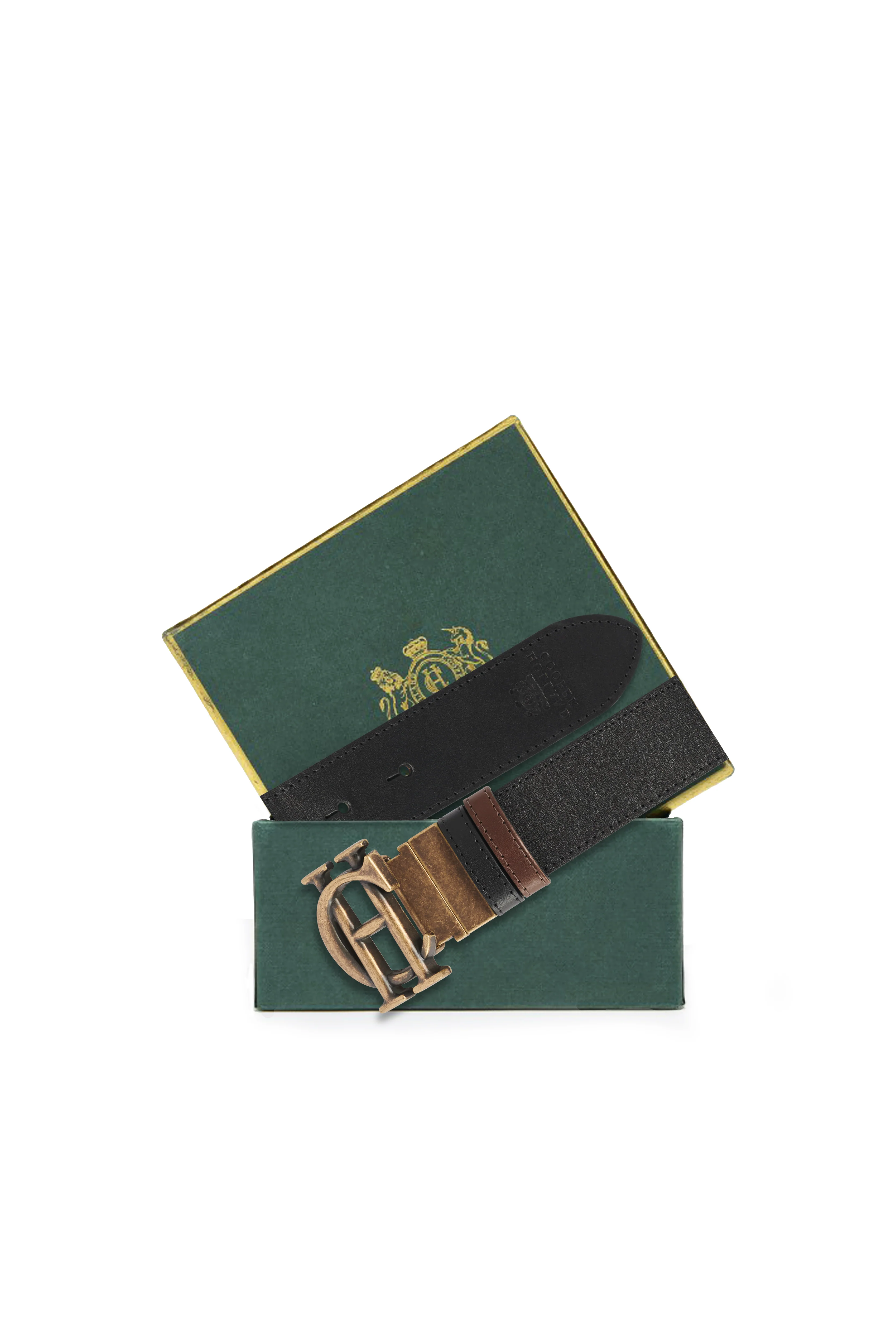 Men's Classic Reversible Belt (Chocolate Black Penny)