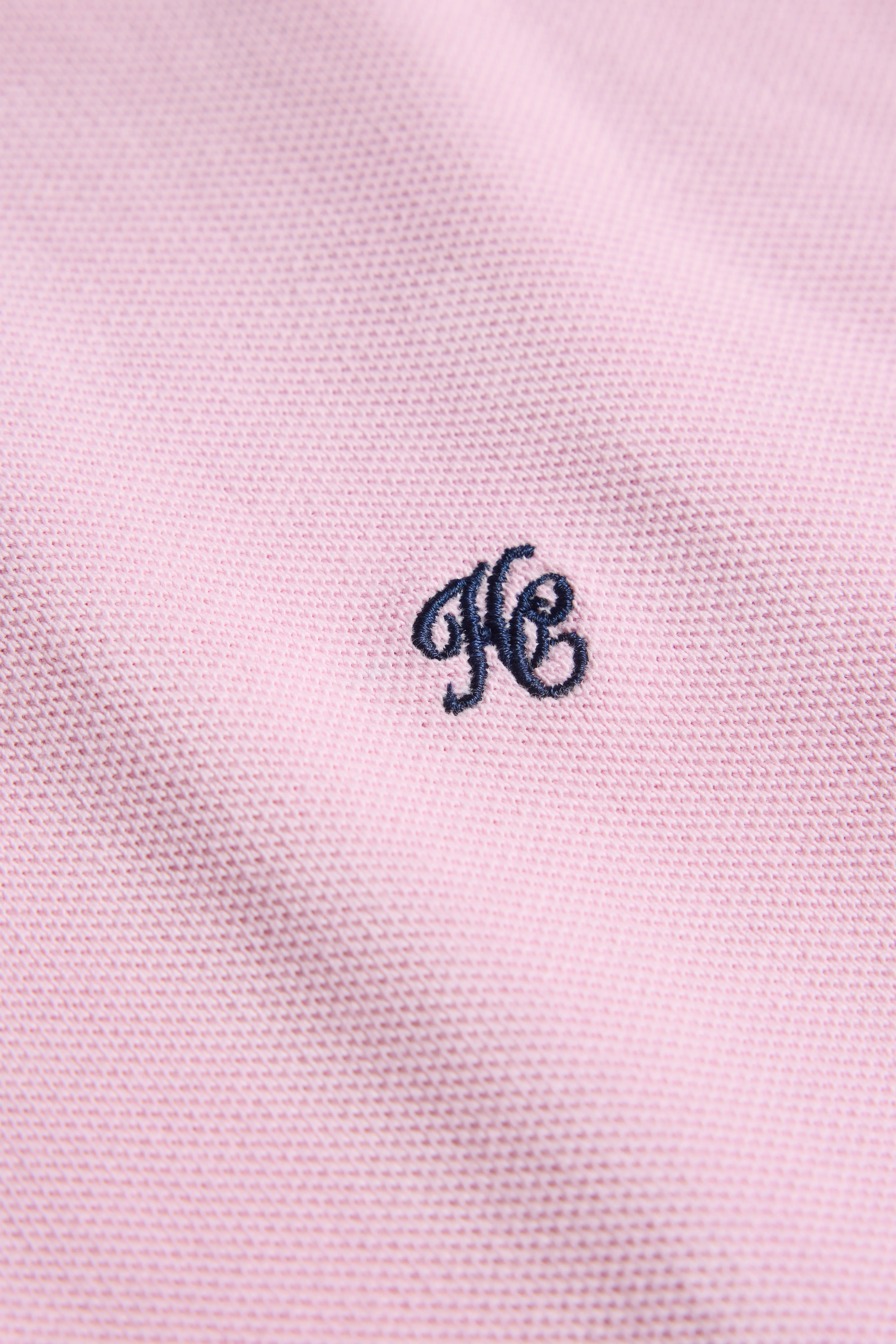Men's Classic Short Sleeve Polo Shirt (Pink) - Image 9