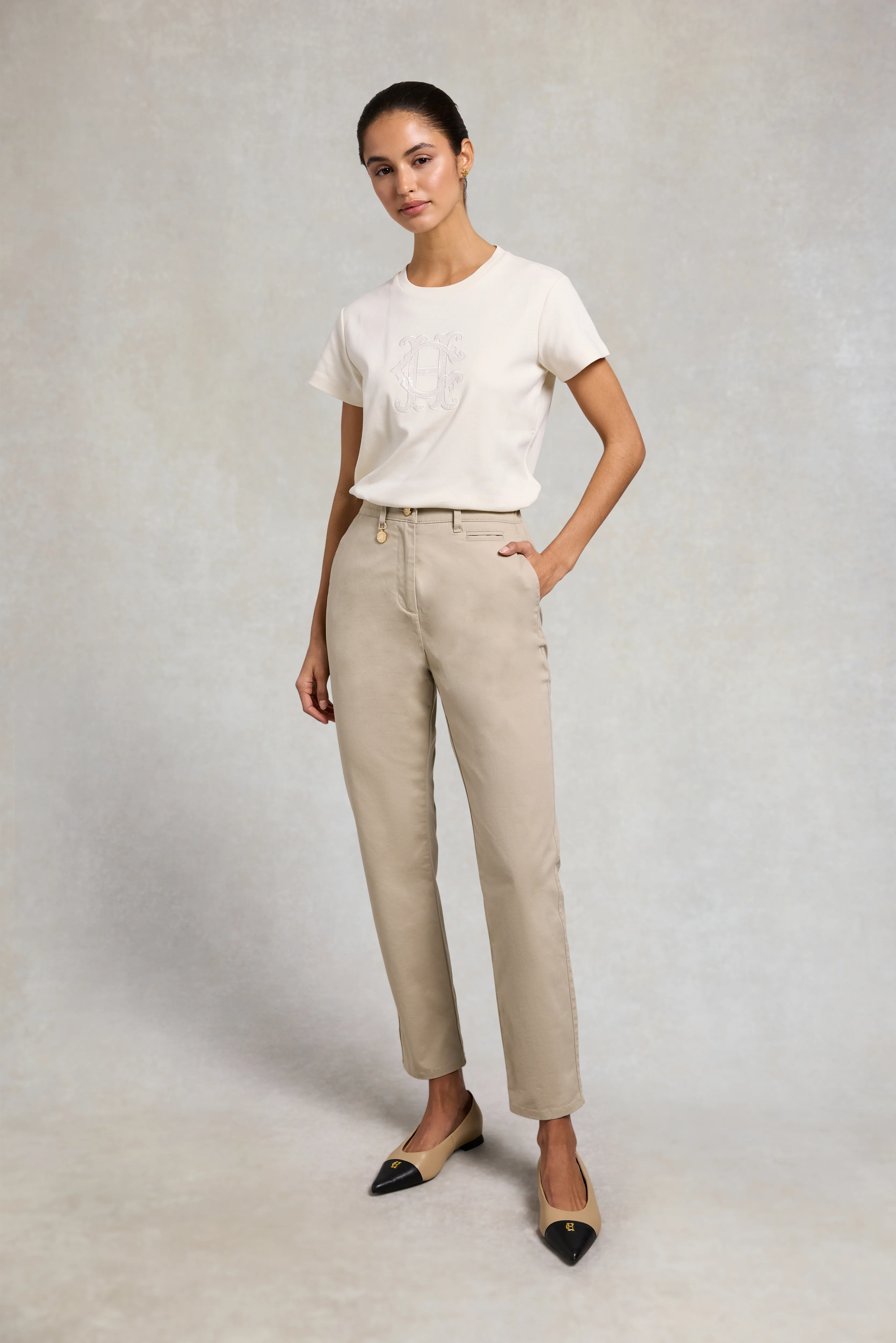 Classic Slim Chino (Light Stone)