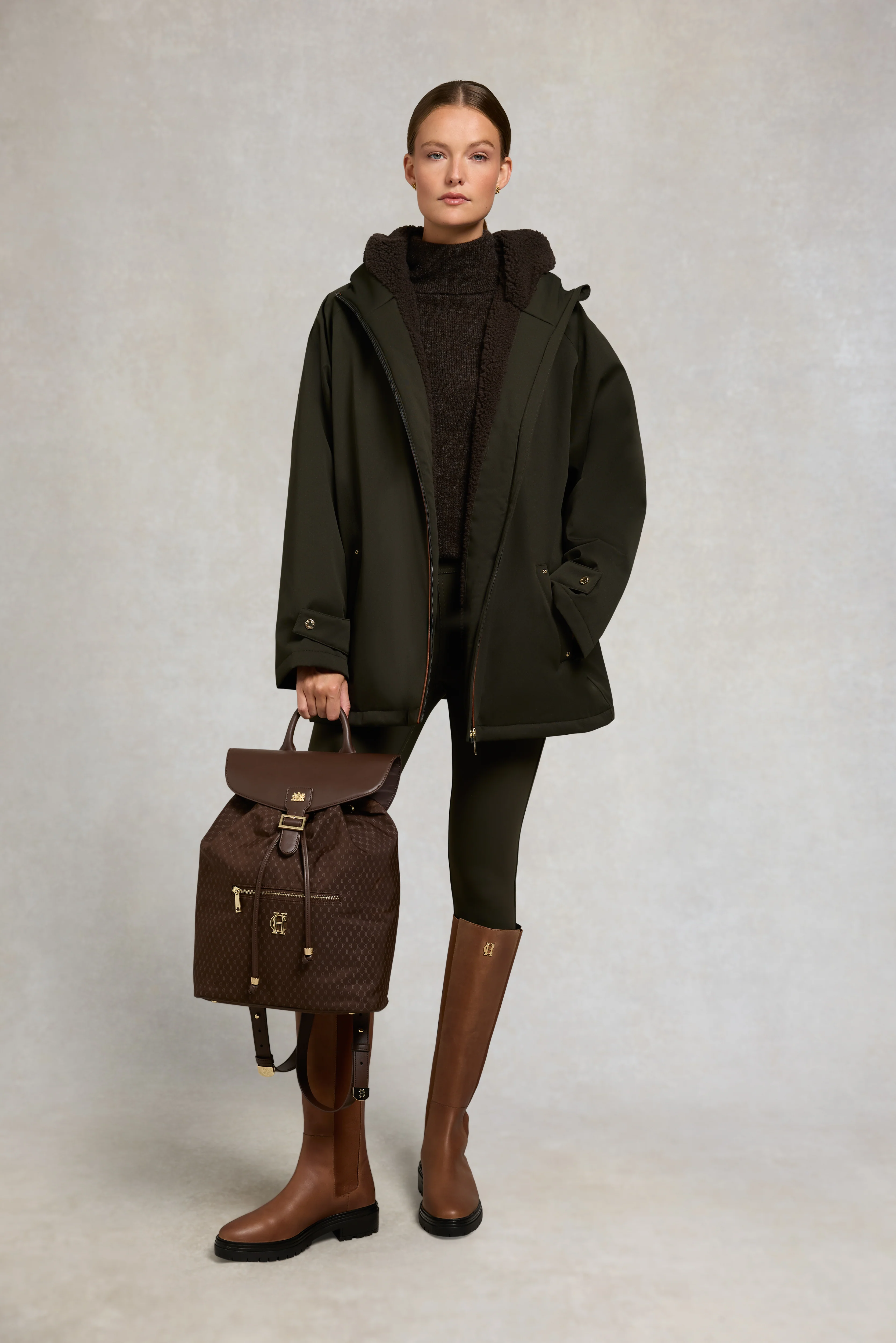 Contour Legging (Dark Olive) - Image 3