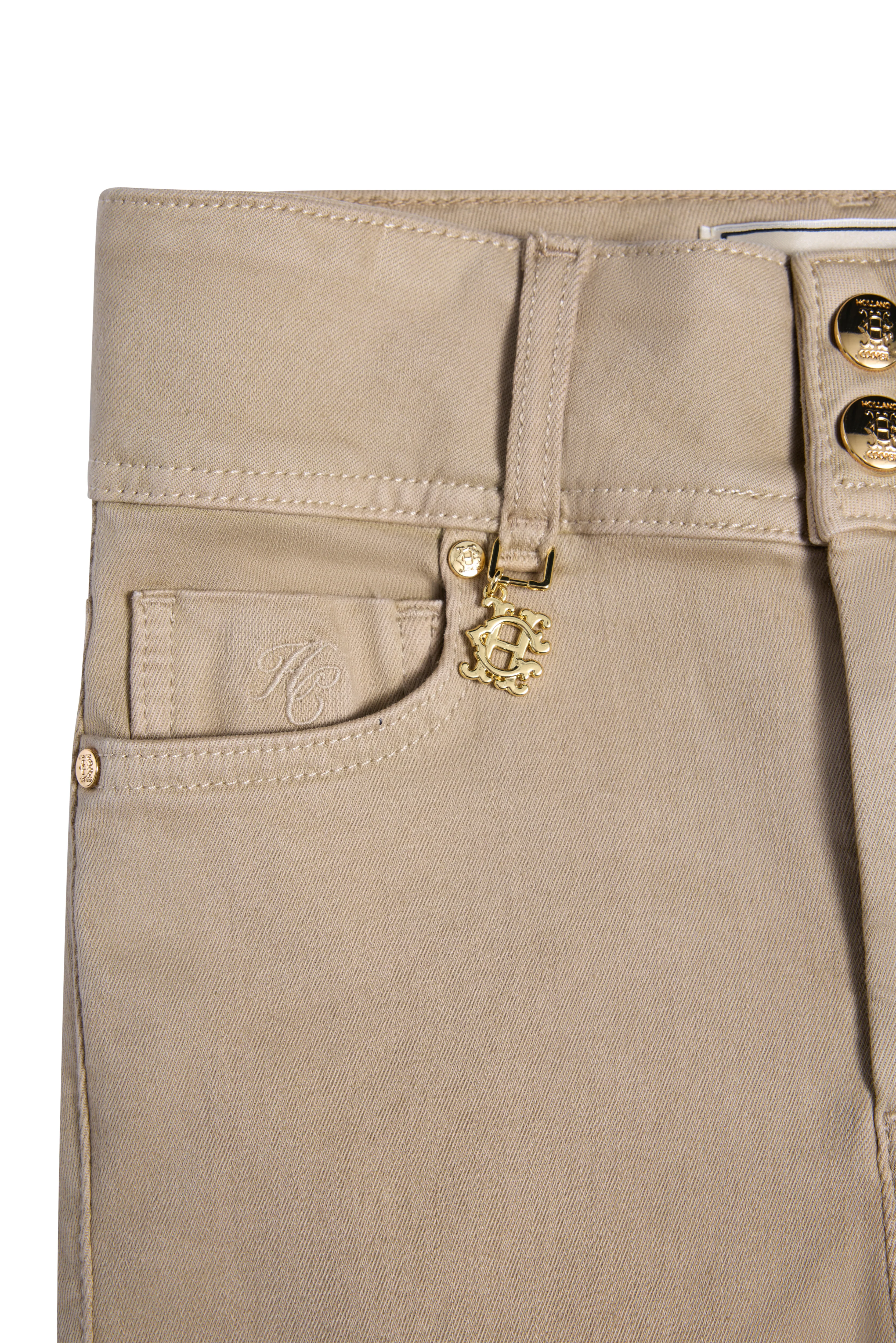 Contour Skinny Jean (Taupe) - Image 7