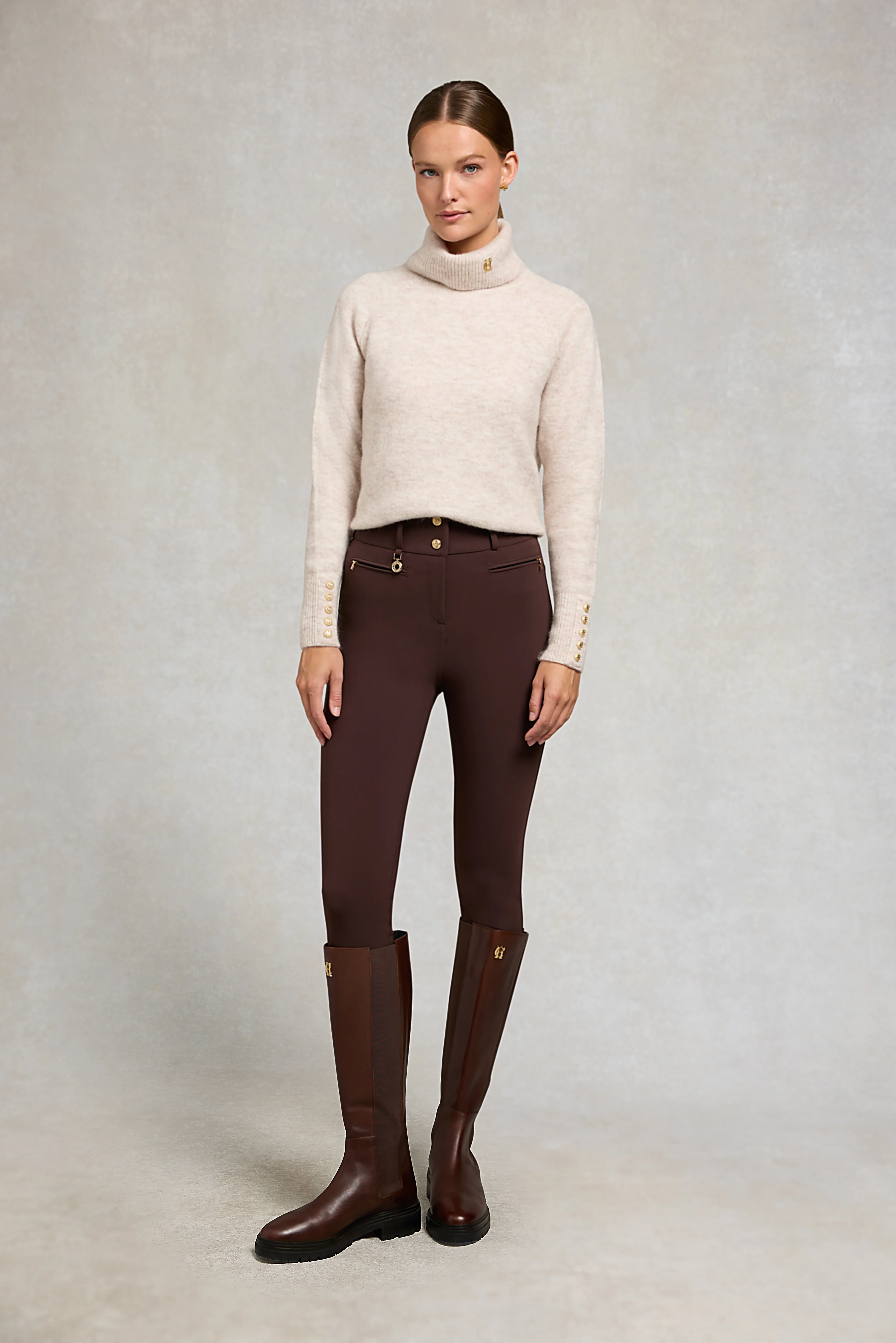 Contour Trouser (Walnut) - Image 2