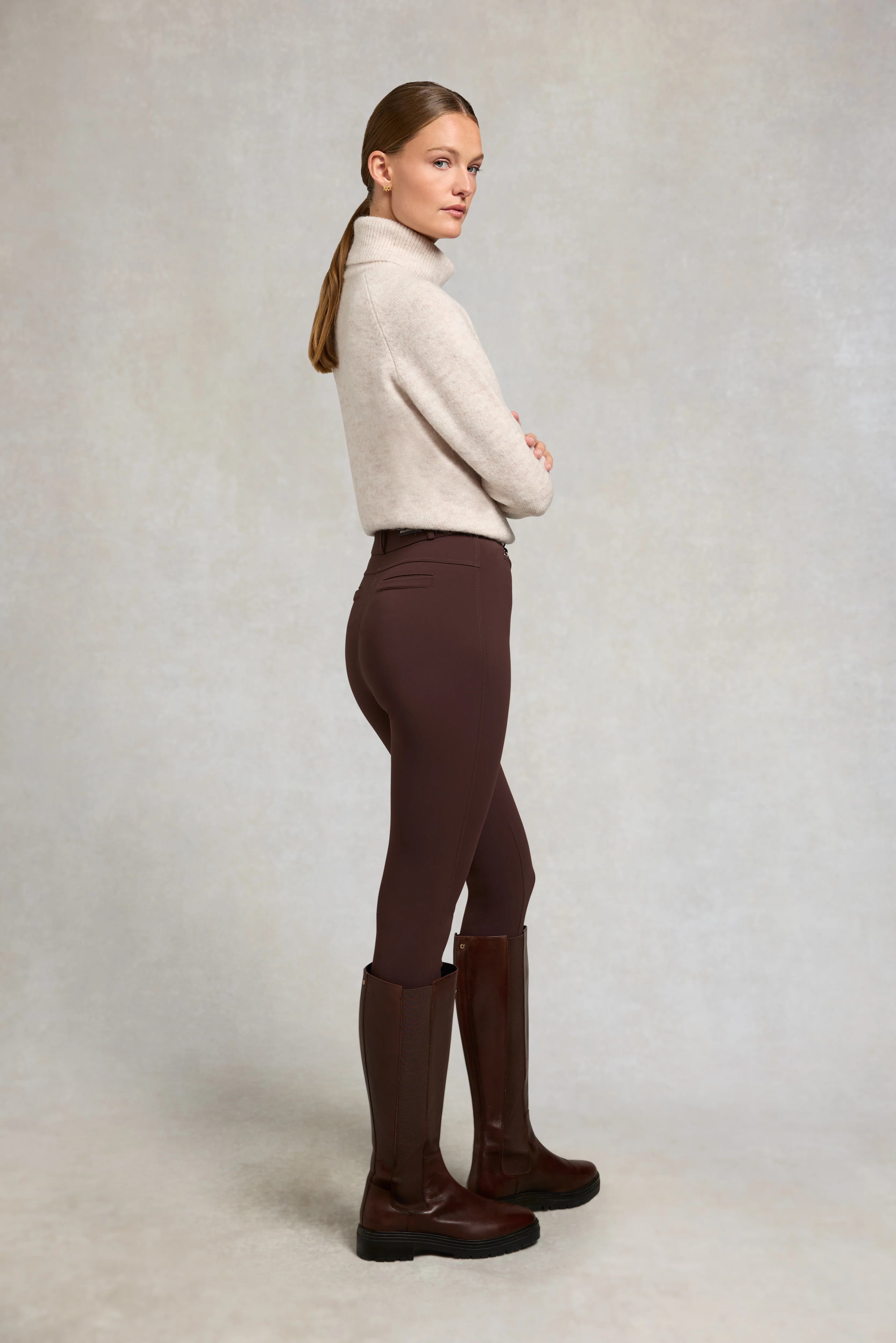 Contour Trouser (Walnut) - Image 4