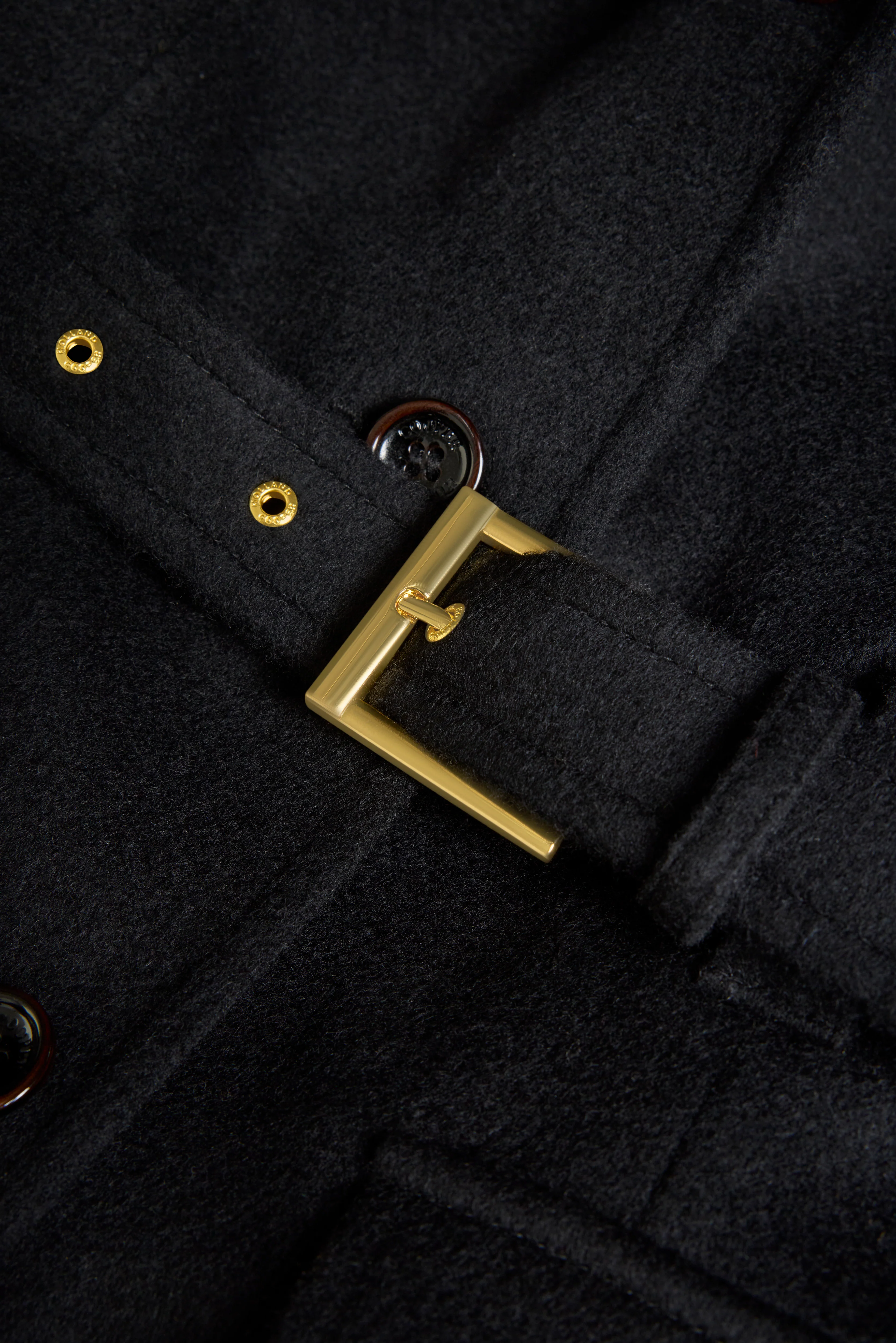 Cotswold Belted Jacket (Soft Black) - Image 14