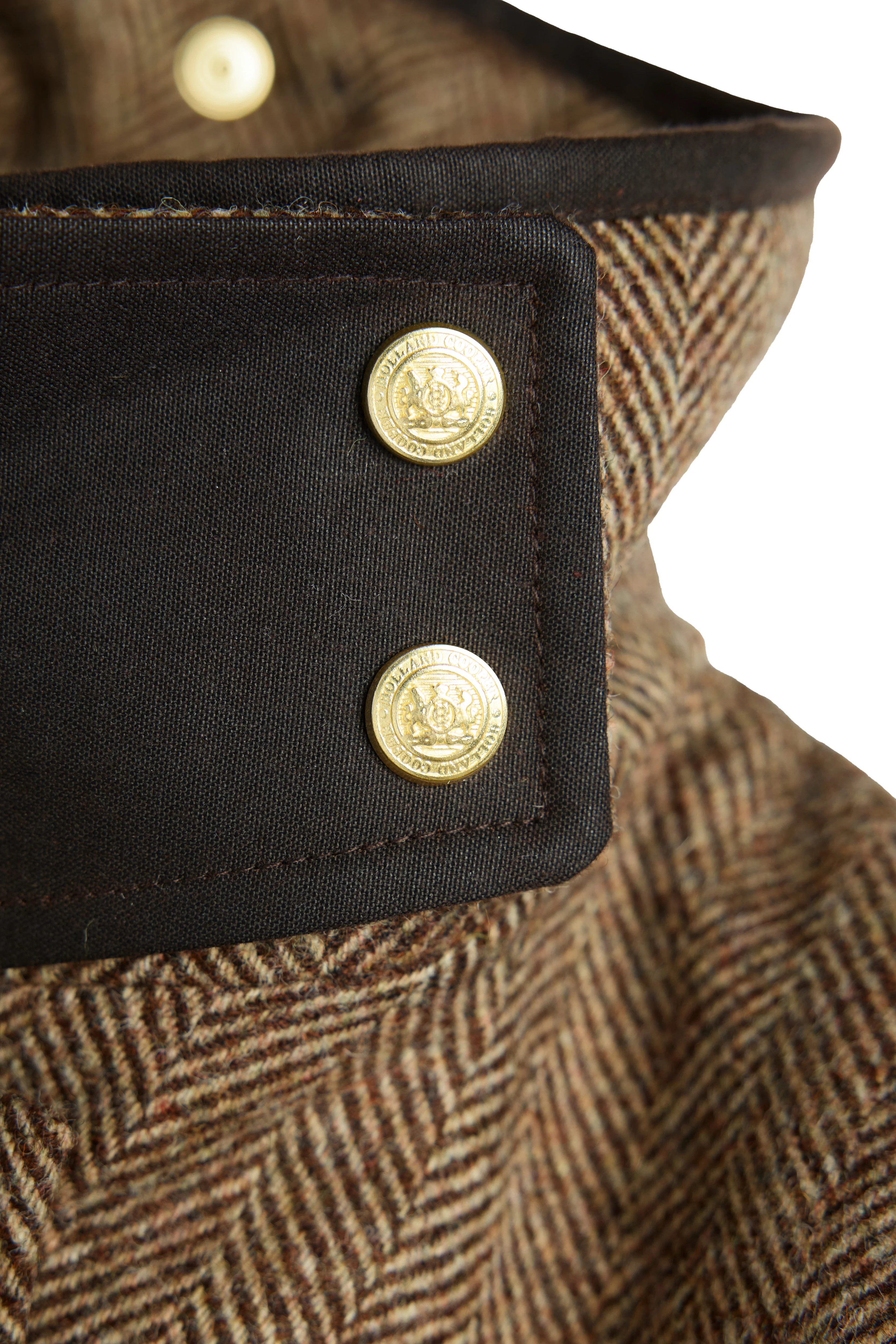 Country Classic Jacket (Large Scale Brown Herringbone) - Image 12