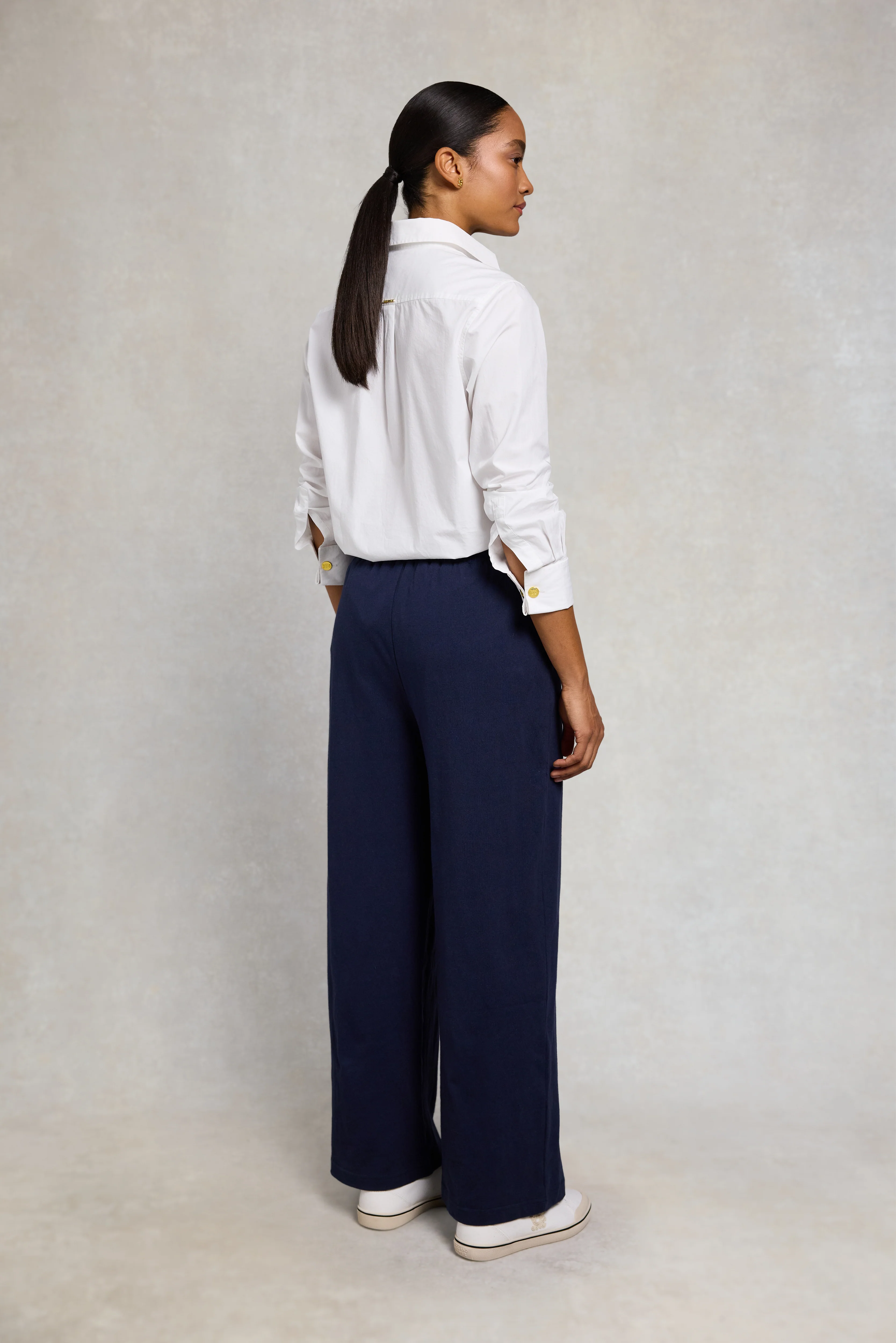 Country Club Trouser (Washed Navy) - Image 4