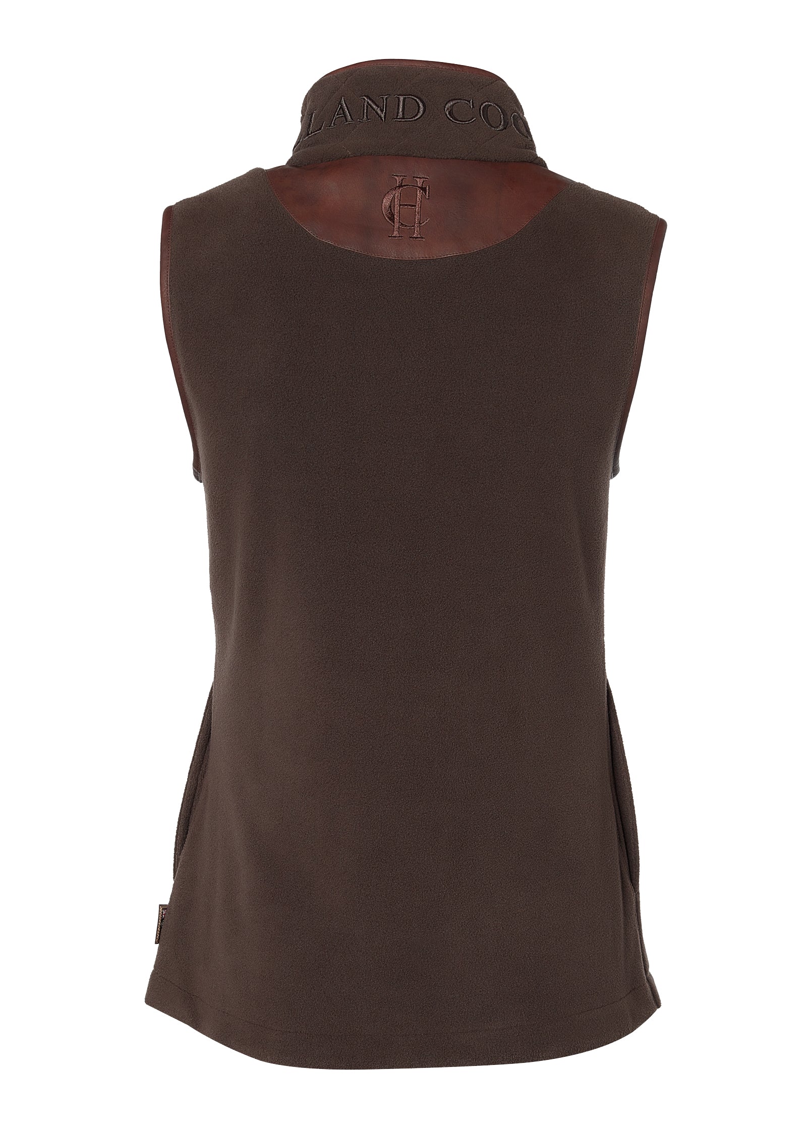Country Fleece Gilet (Chocolate) - Image 10