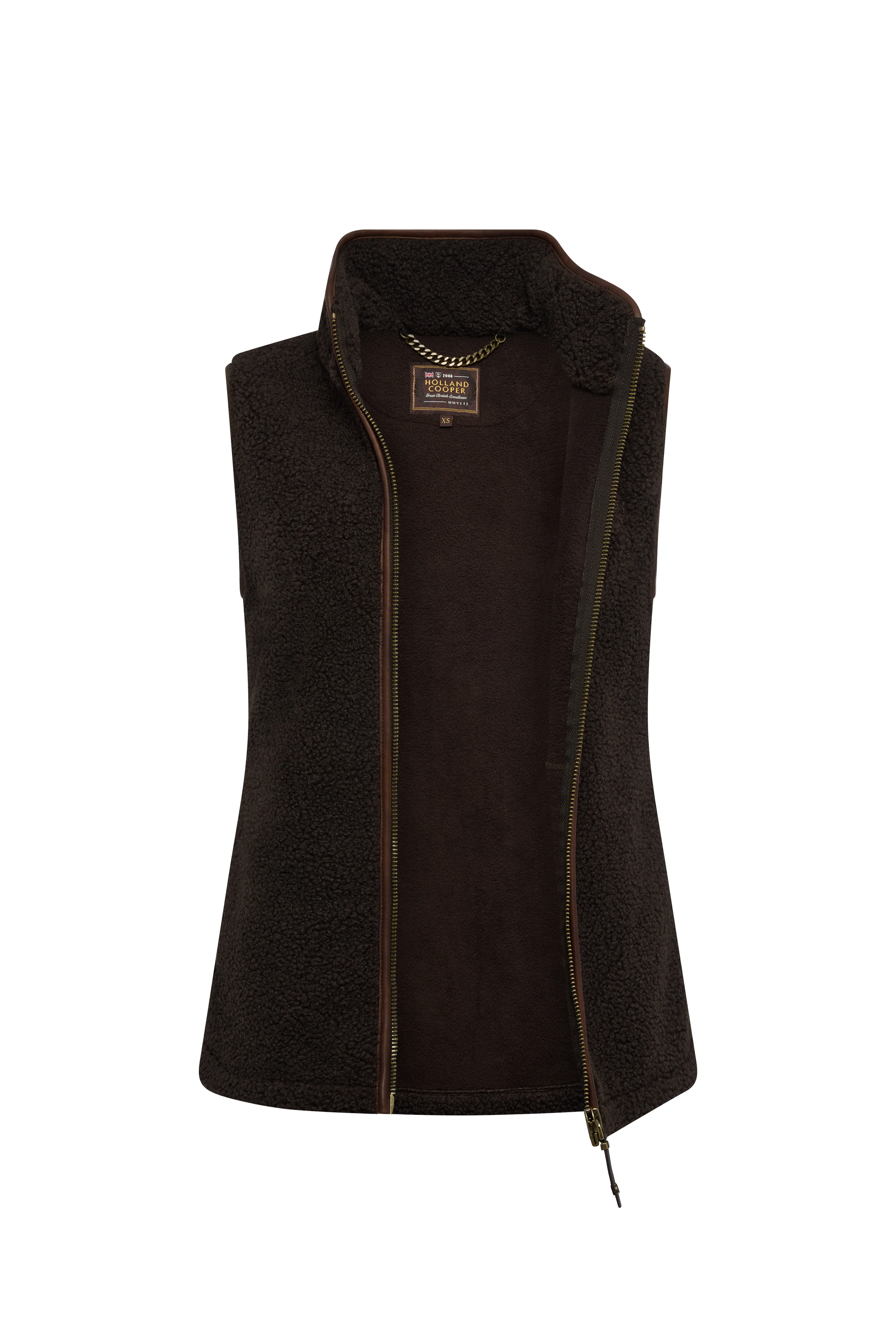 Country Fleece Gilet (Chocolate Borg) - Image 8