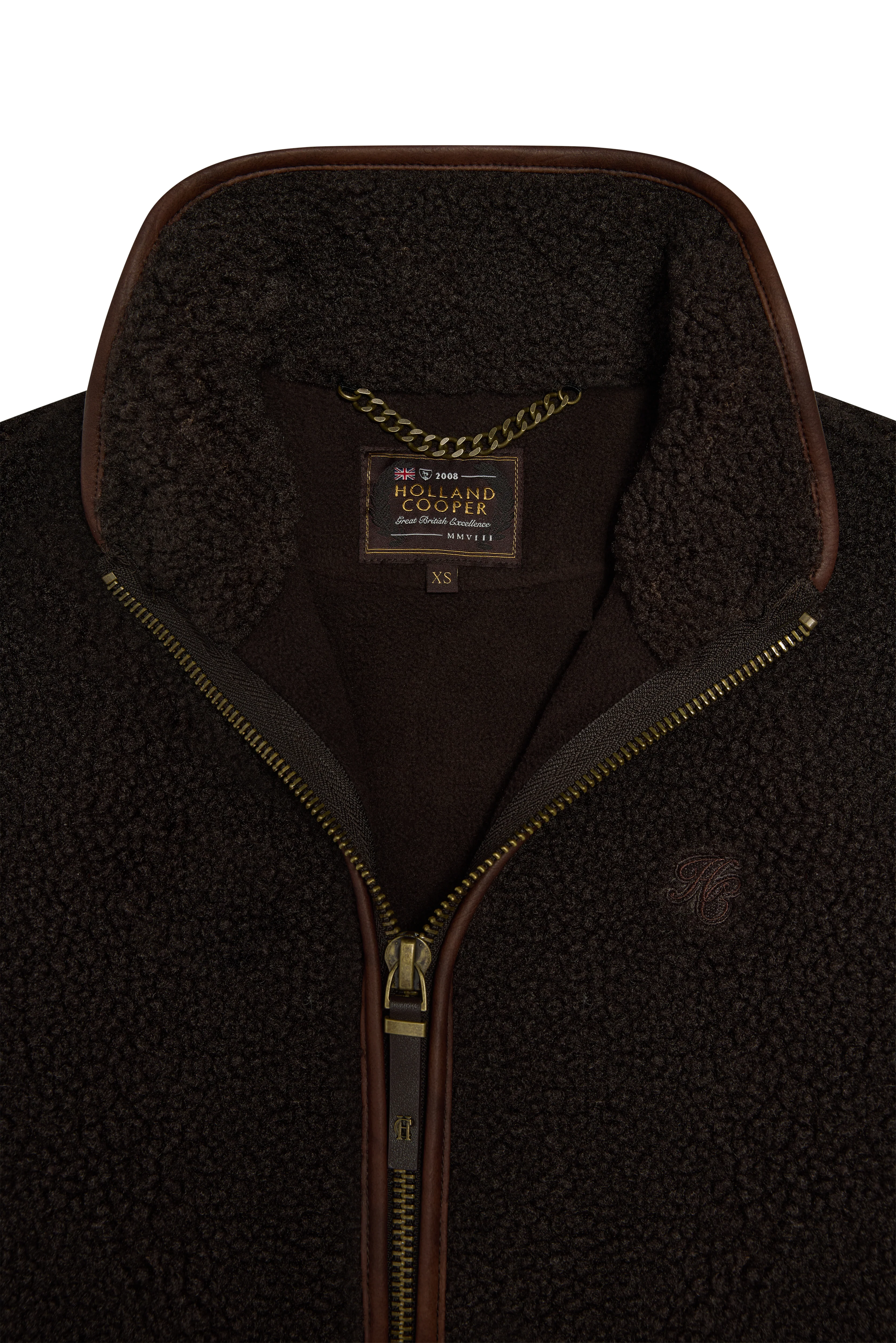 Country Fleece Gilet (Chocolate Borg) - Image 9