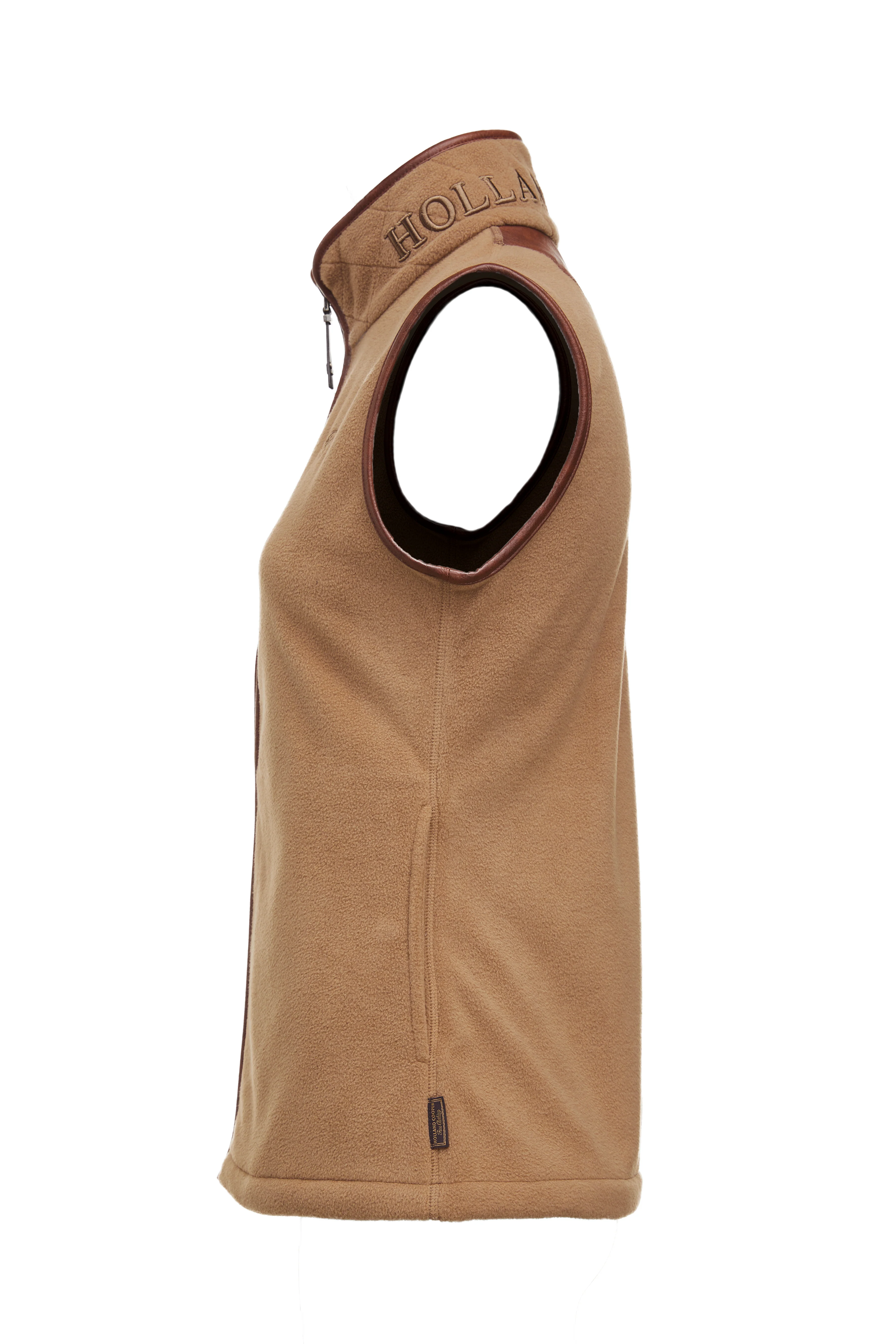 Country Fleece Gilet (Coffee) - Image 9