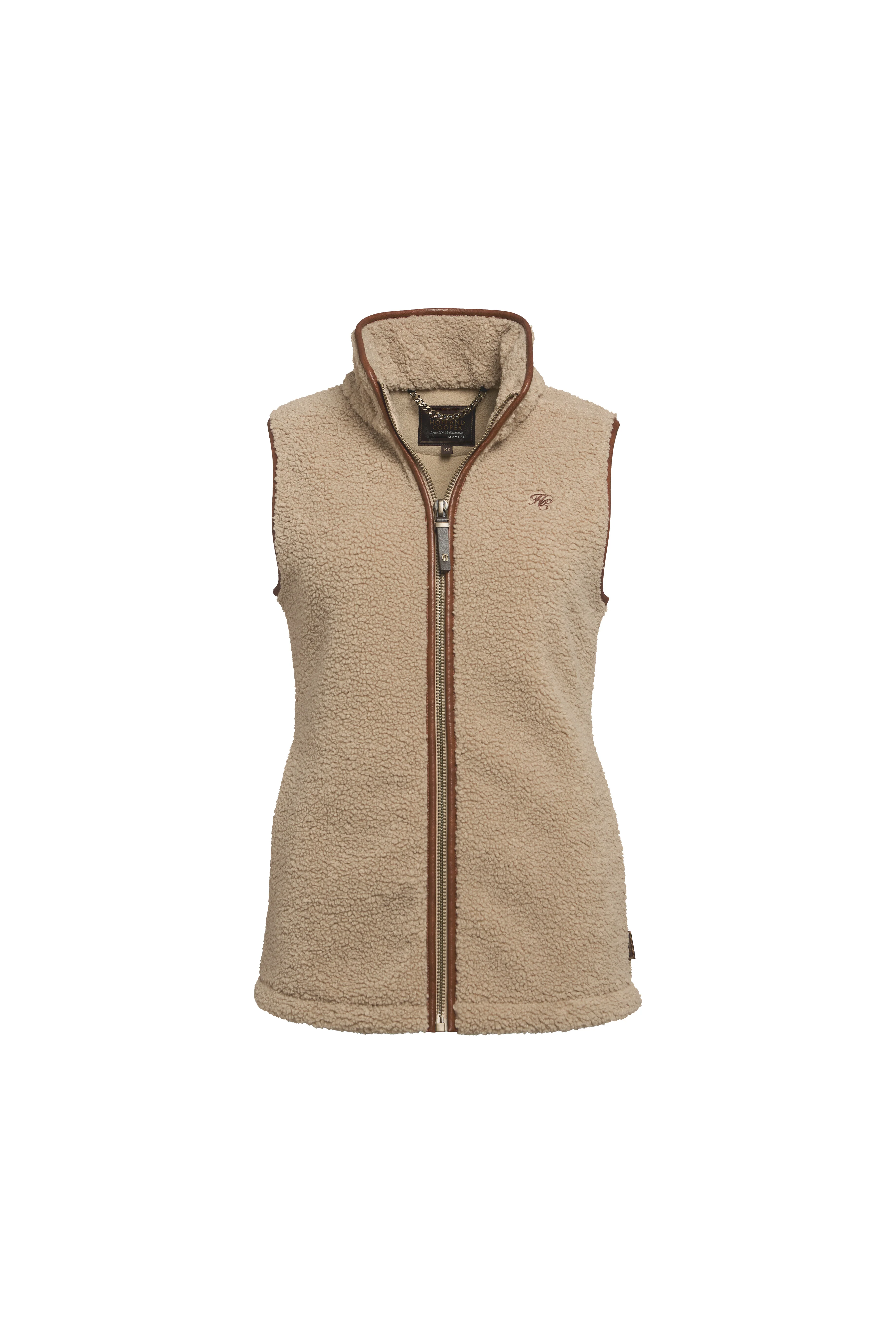 Country Fleece Gilet (Natural Borg) - Image 4