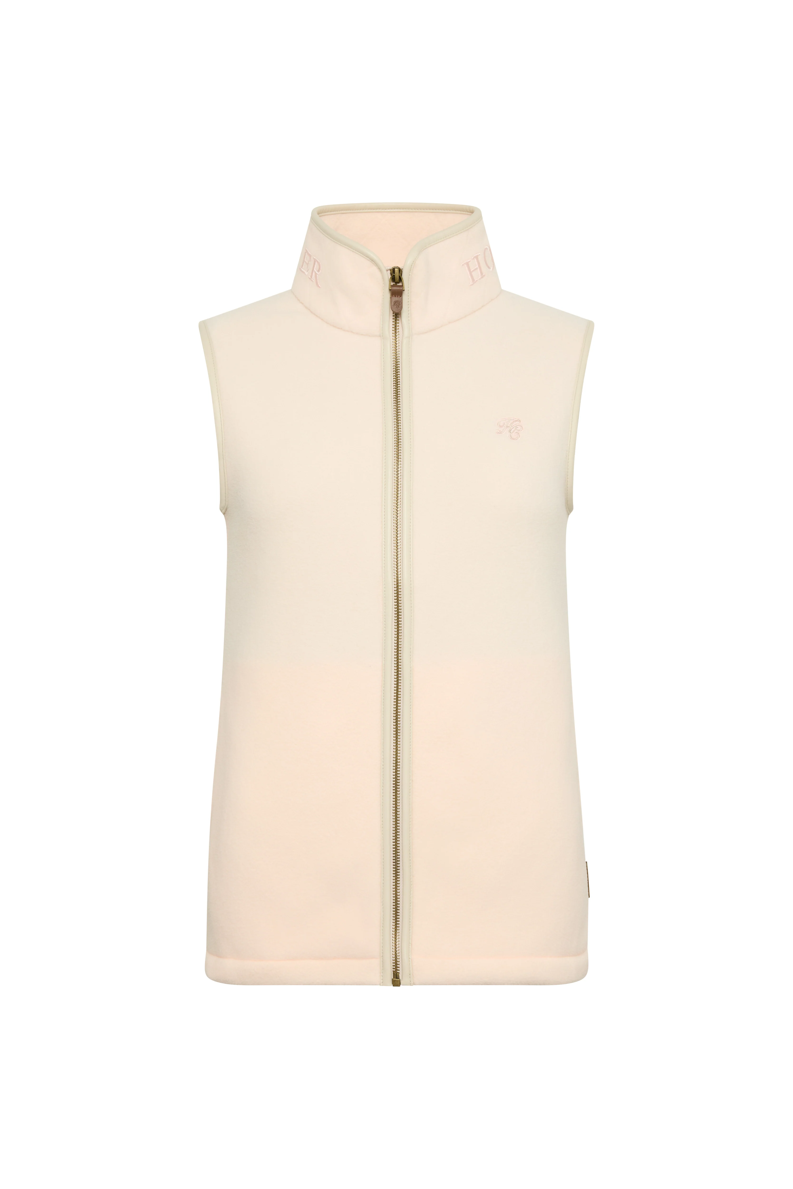 Country Fleece Gilet (Palest Pink) - Image 5
