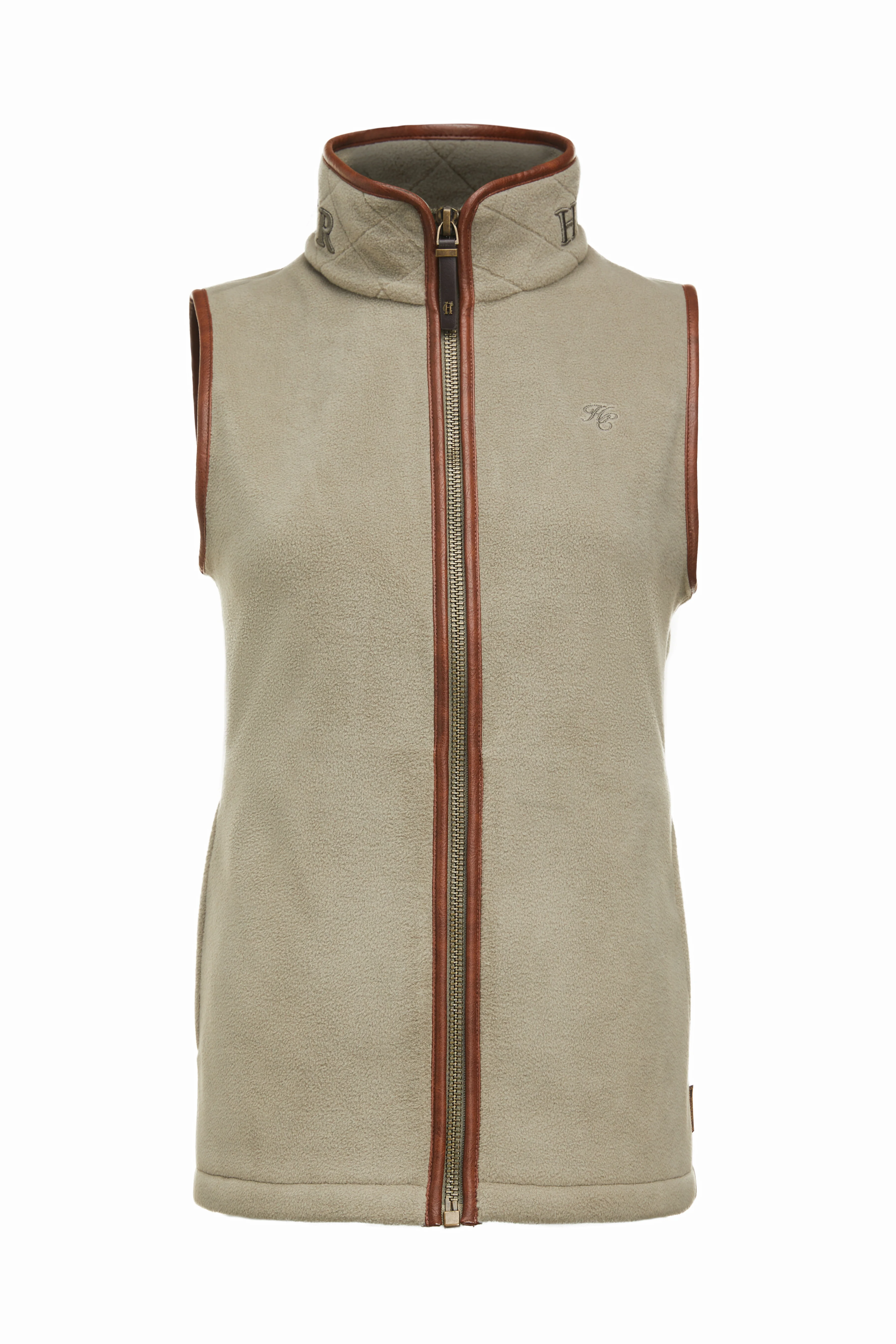 Country Fleece Gilet (Sage) - Image 9