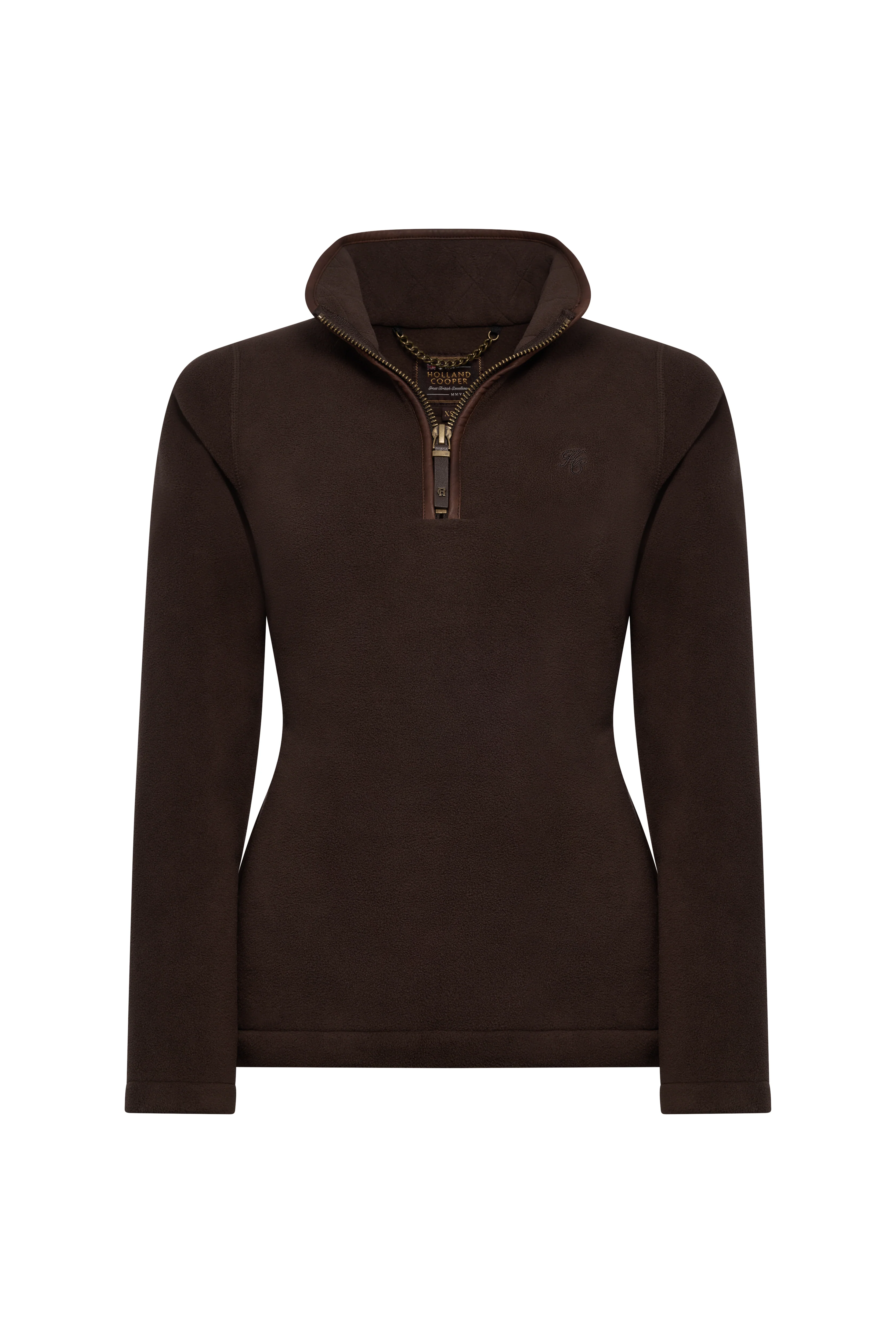 Country Fleece Quarter Zip (Chocolate) - Image 4