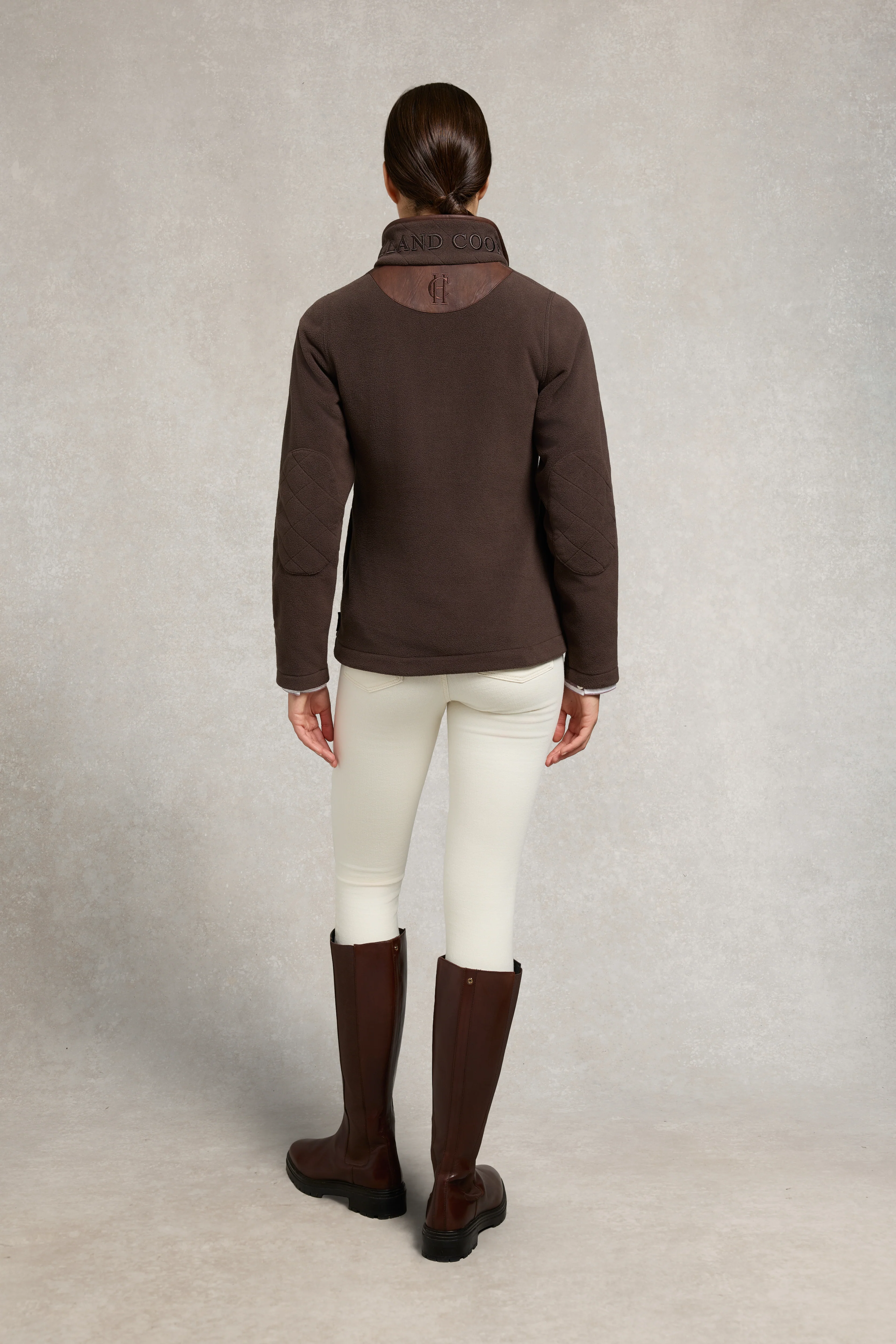 Country Fleece Quarter Zip (Chocolate) - Image 5