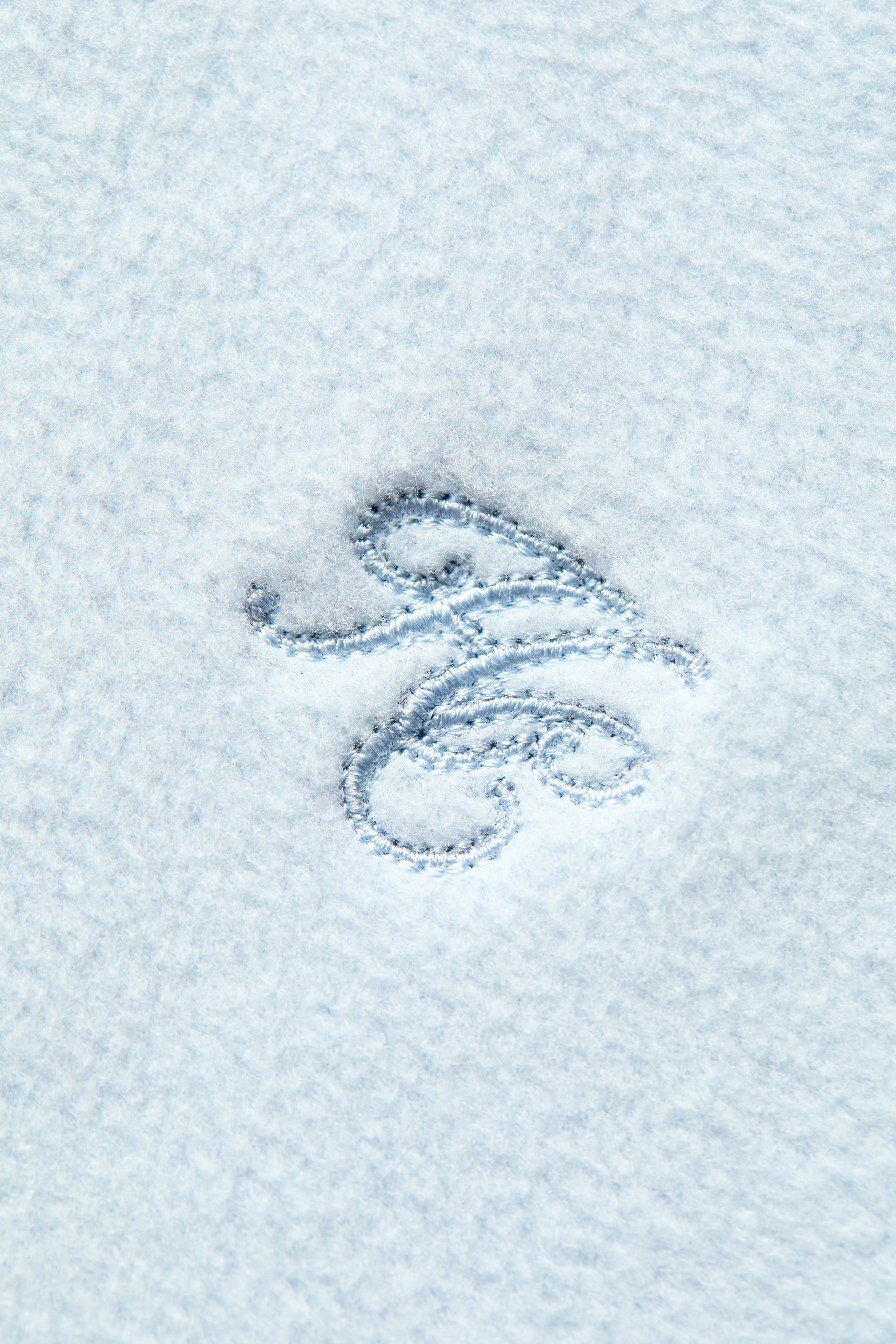 Country Fleece Quarter Zip (Pale Blue) - Image 9