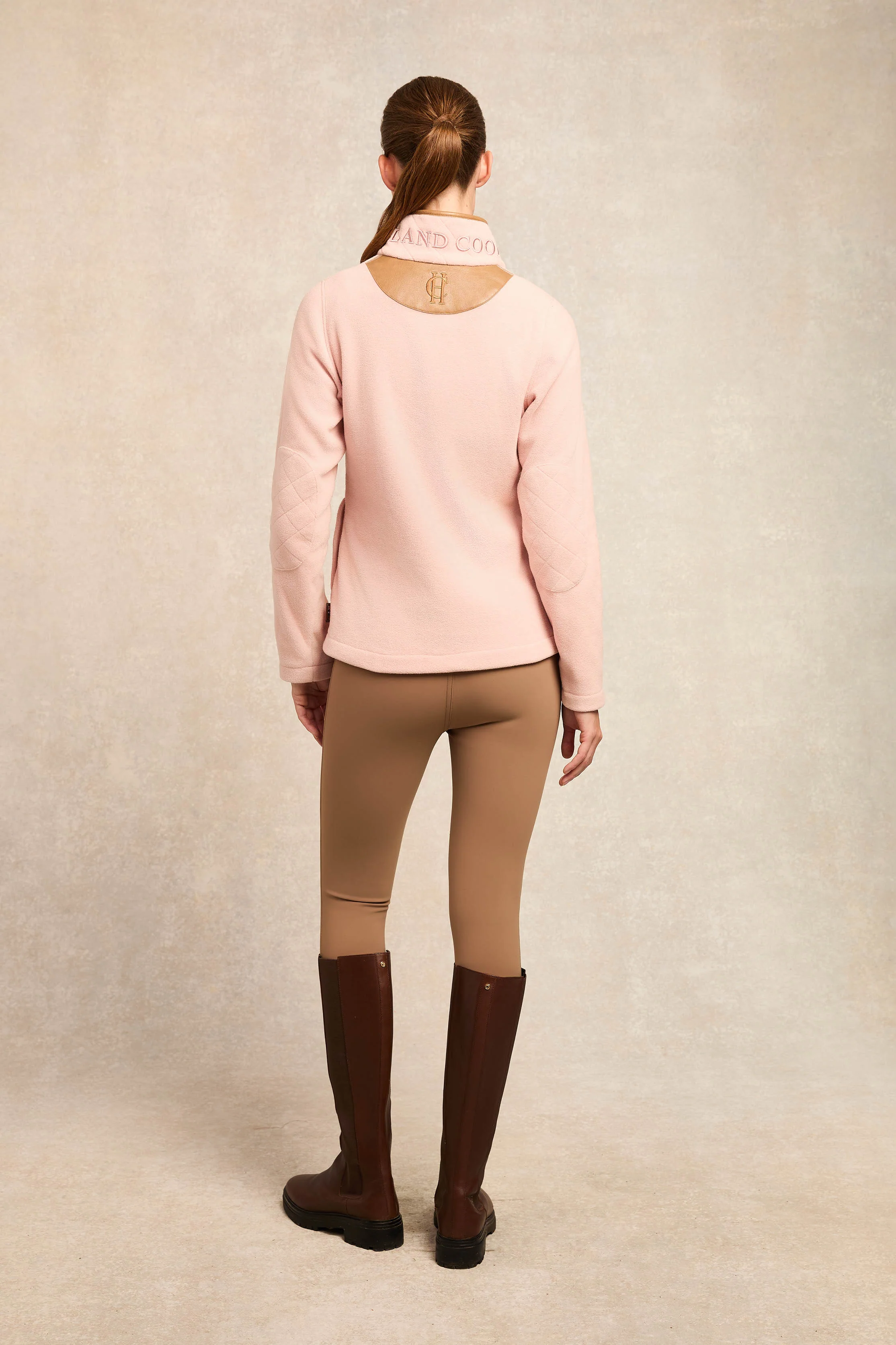 Country Fleece Quarter Zip (Soft Pink) - Image 3