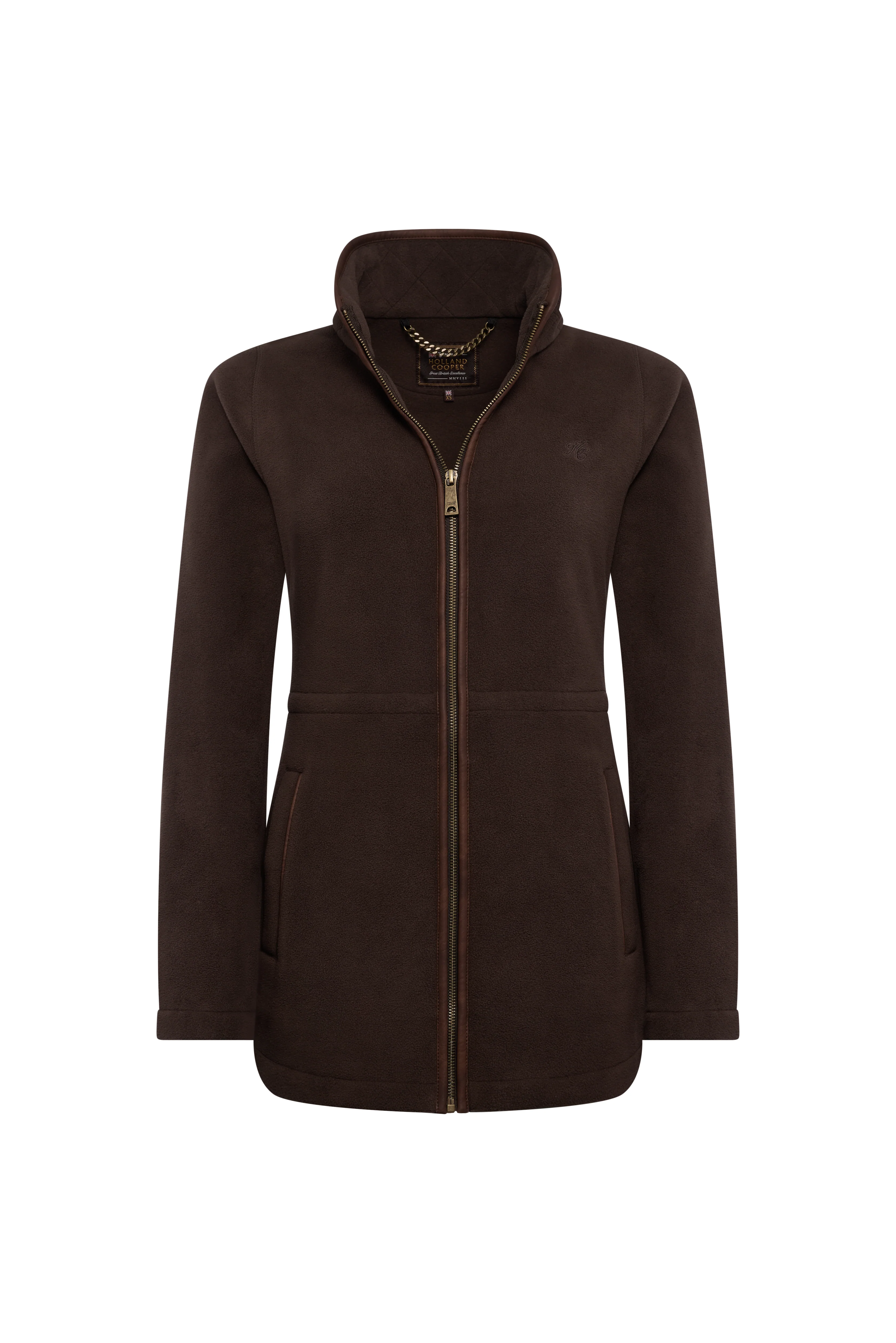 Country Longline Fleece (Chocolate) - Image 4