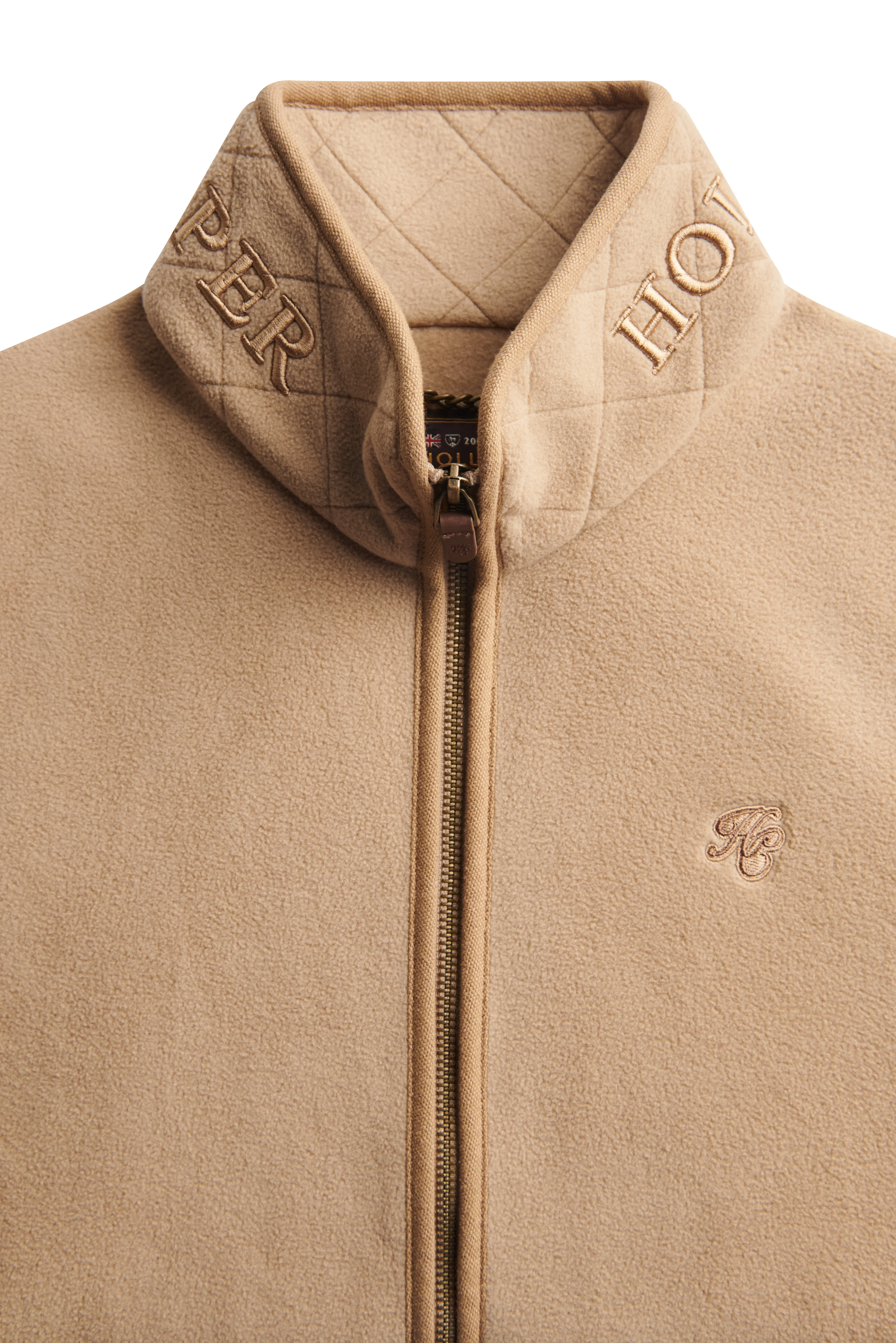 Country Longline Fleece Gilet (Sand) - Image 6
