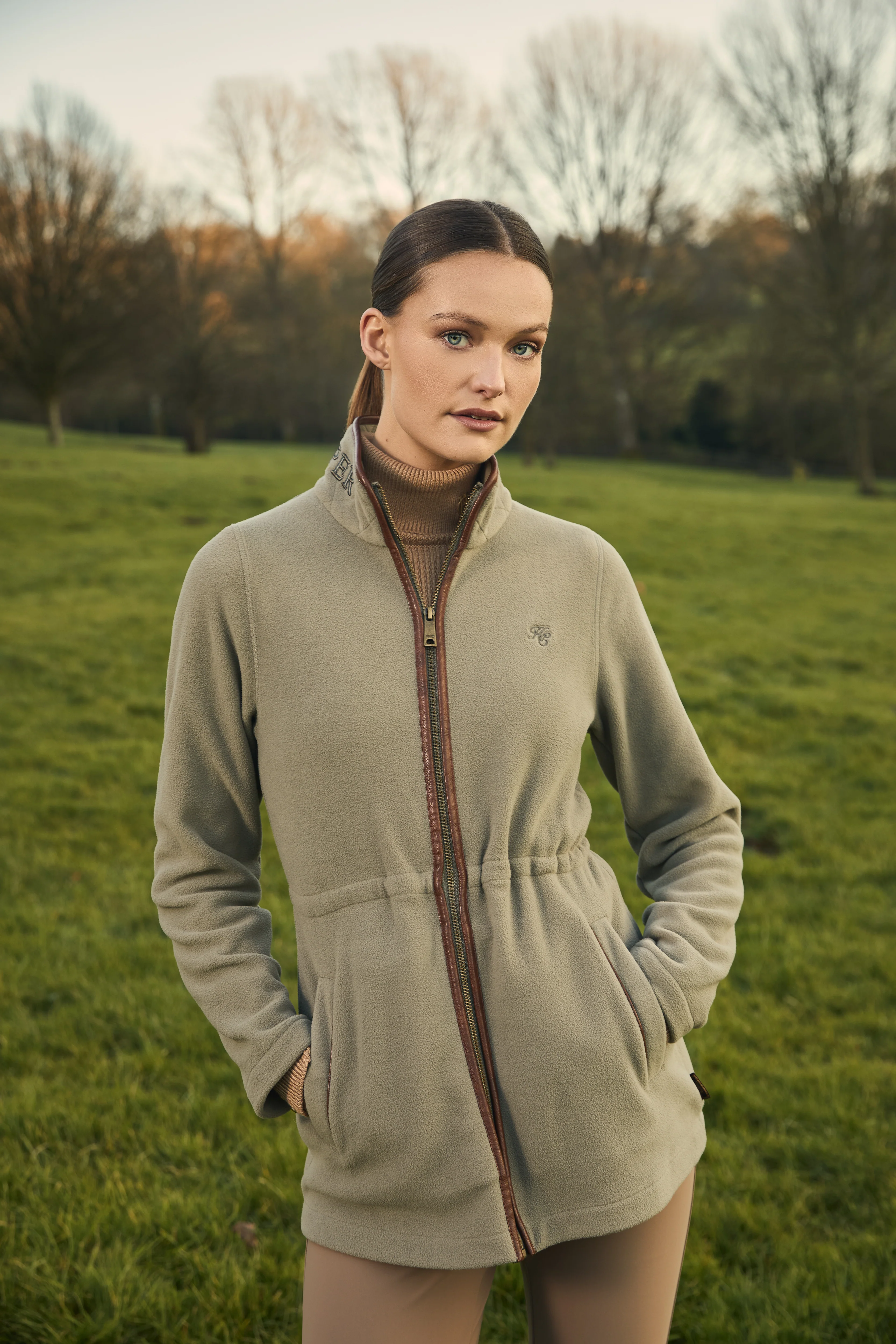 Country Longline Fleece (Sage) - Image 3
