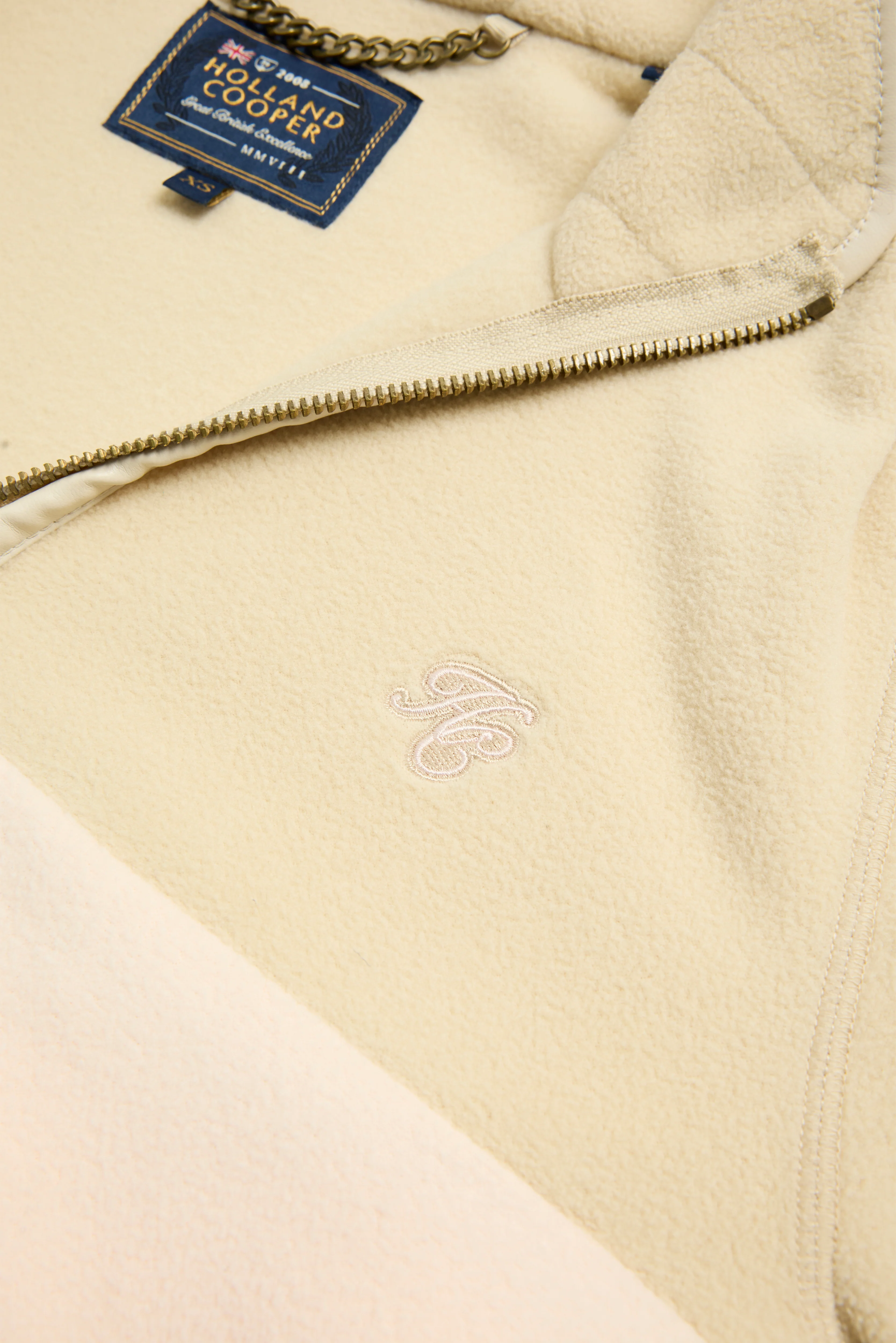 Country Fleece Quarter Zip (Pink Cream) - Image 7