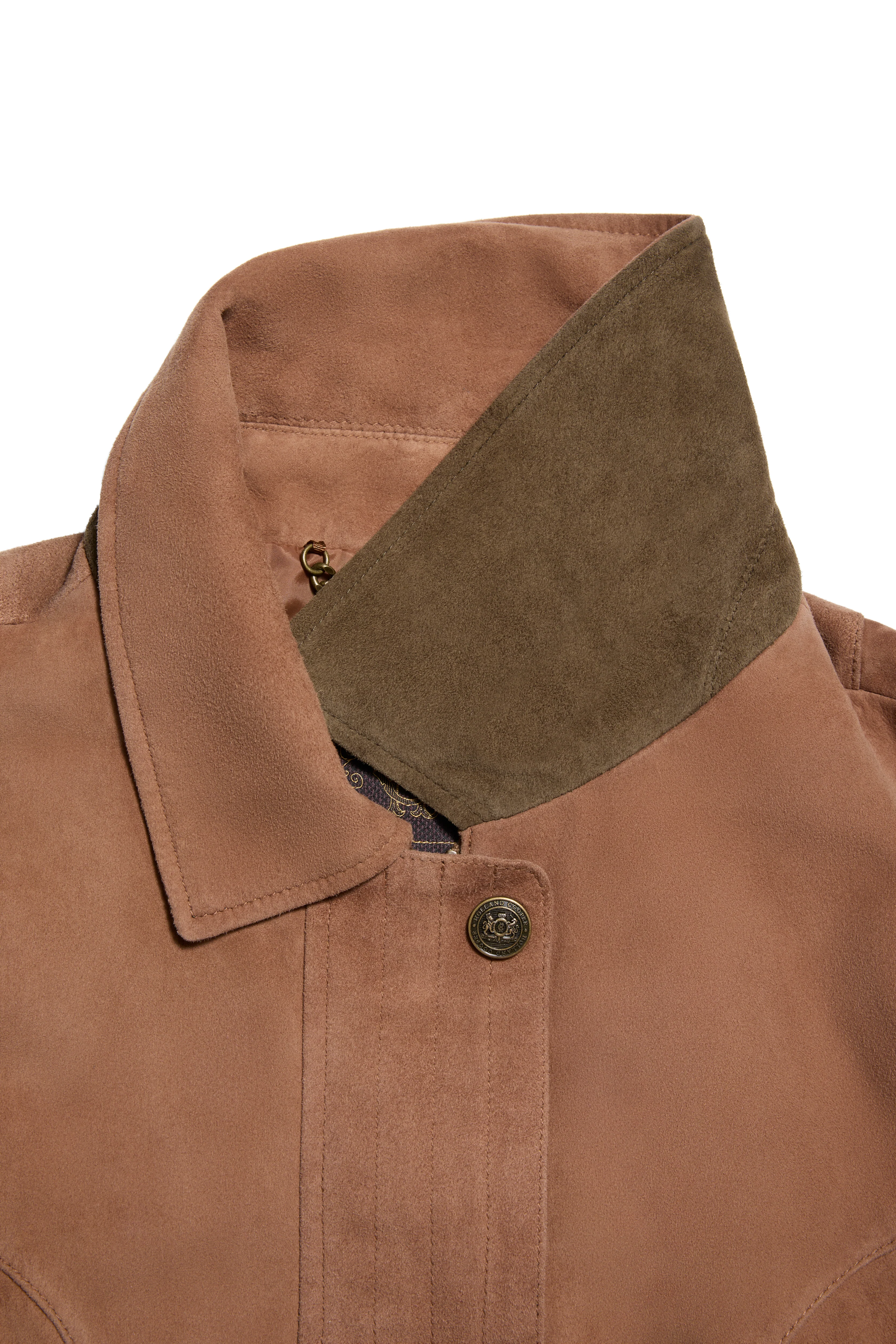 Country Suede Jacket (Cognac) - Image 8